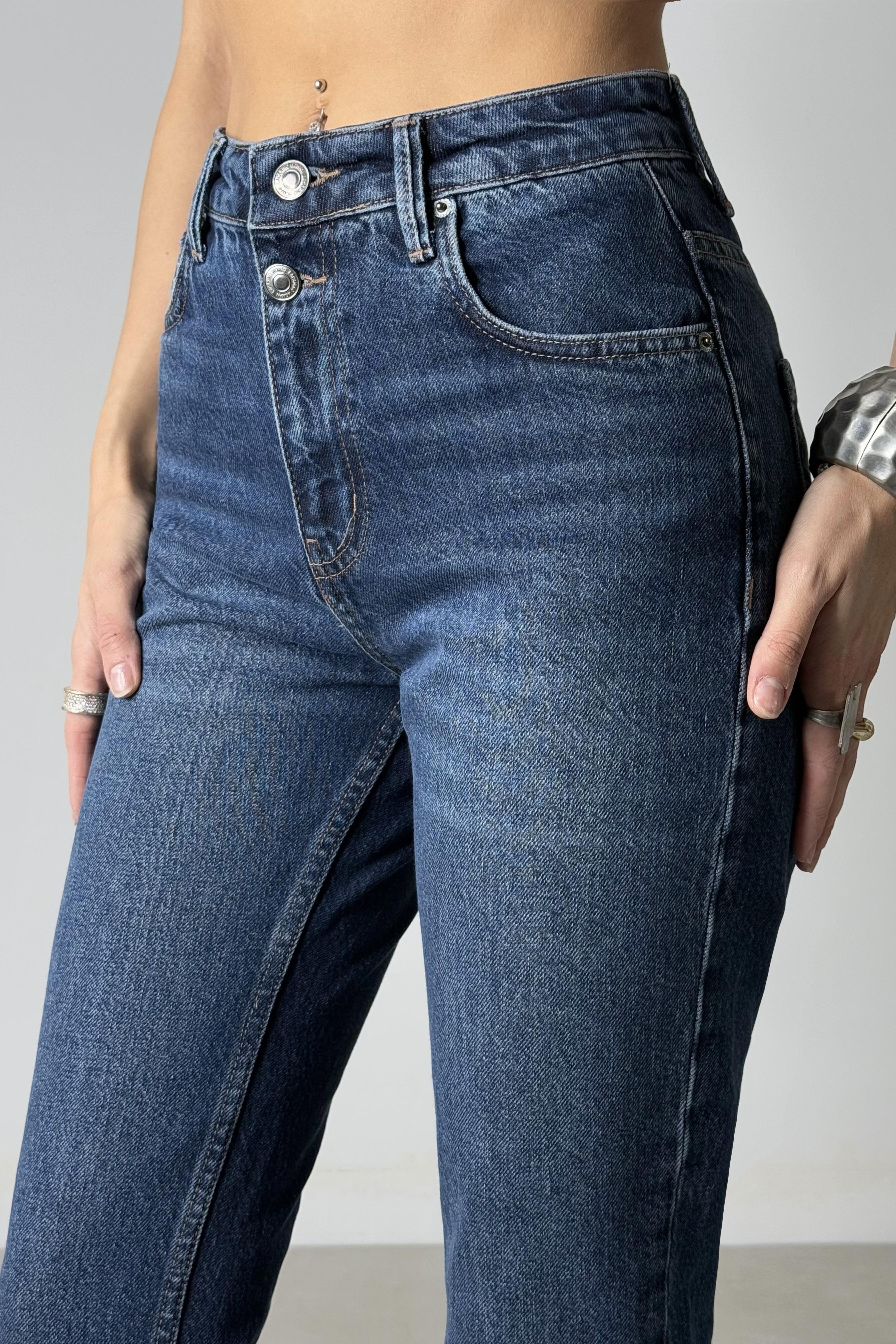 Yüksek Bel Mom Jean LC7609