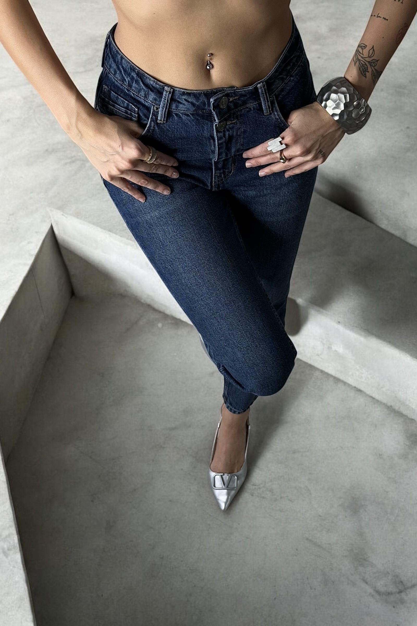Yüksek Bel Mom Jean LC7609