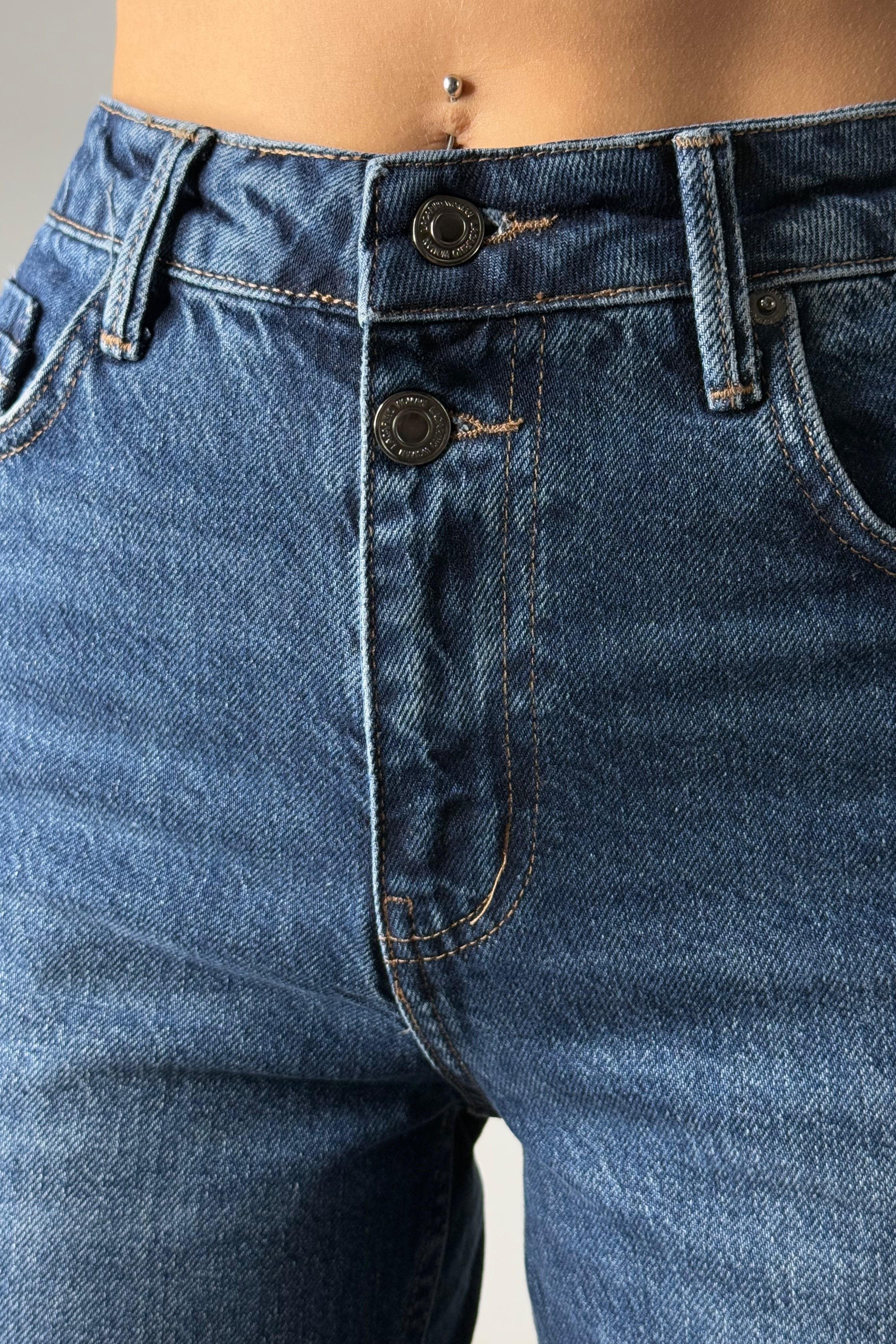 Yüksek Bel Mom Jean LC7609