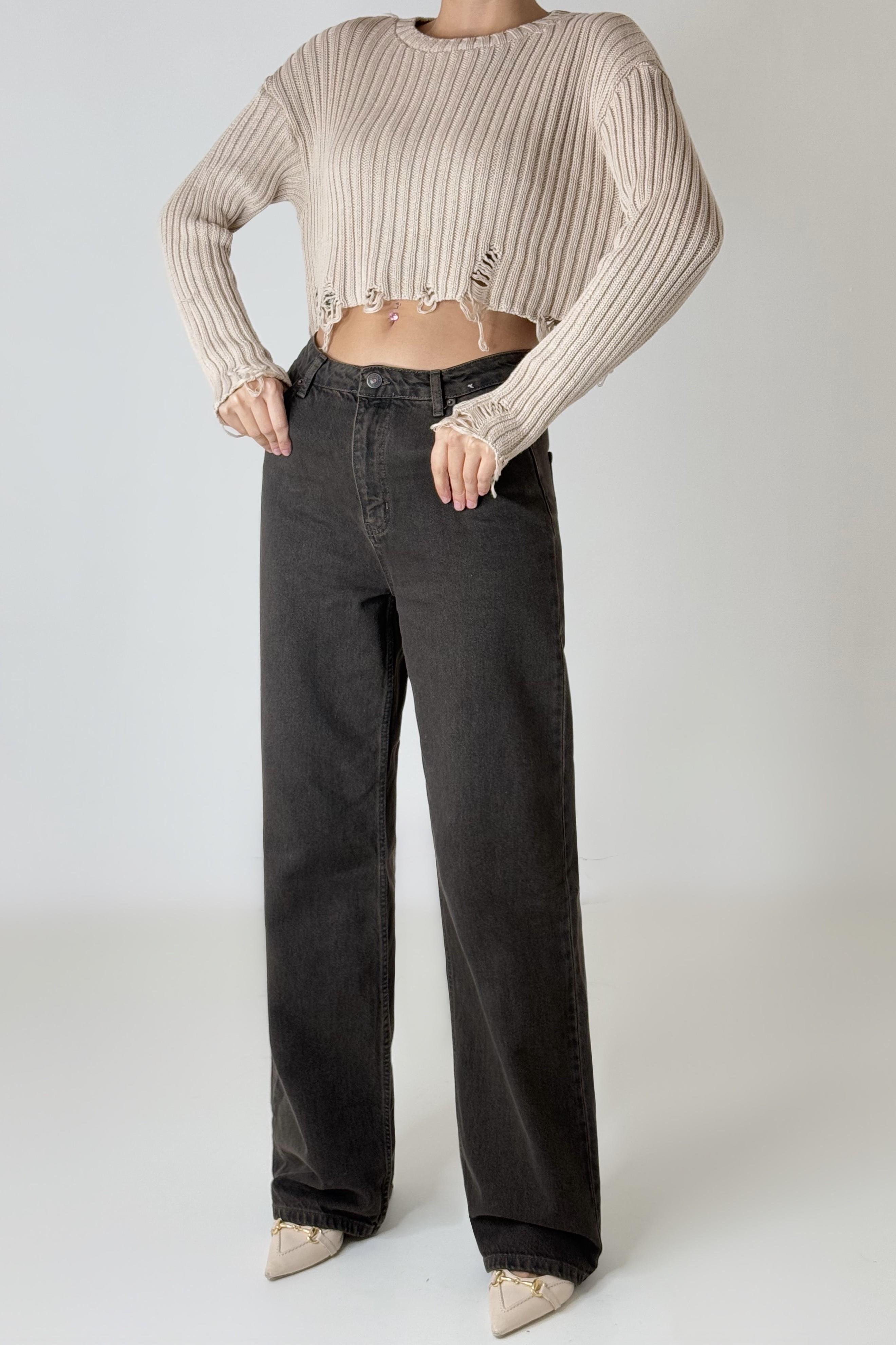 Yüksek Bel Relaxfit Jean LC7612-1