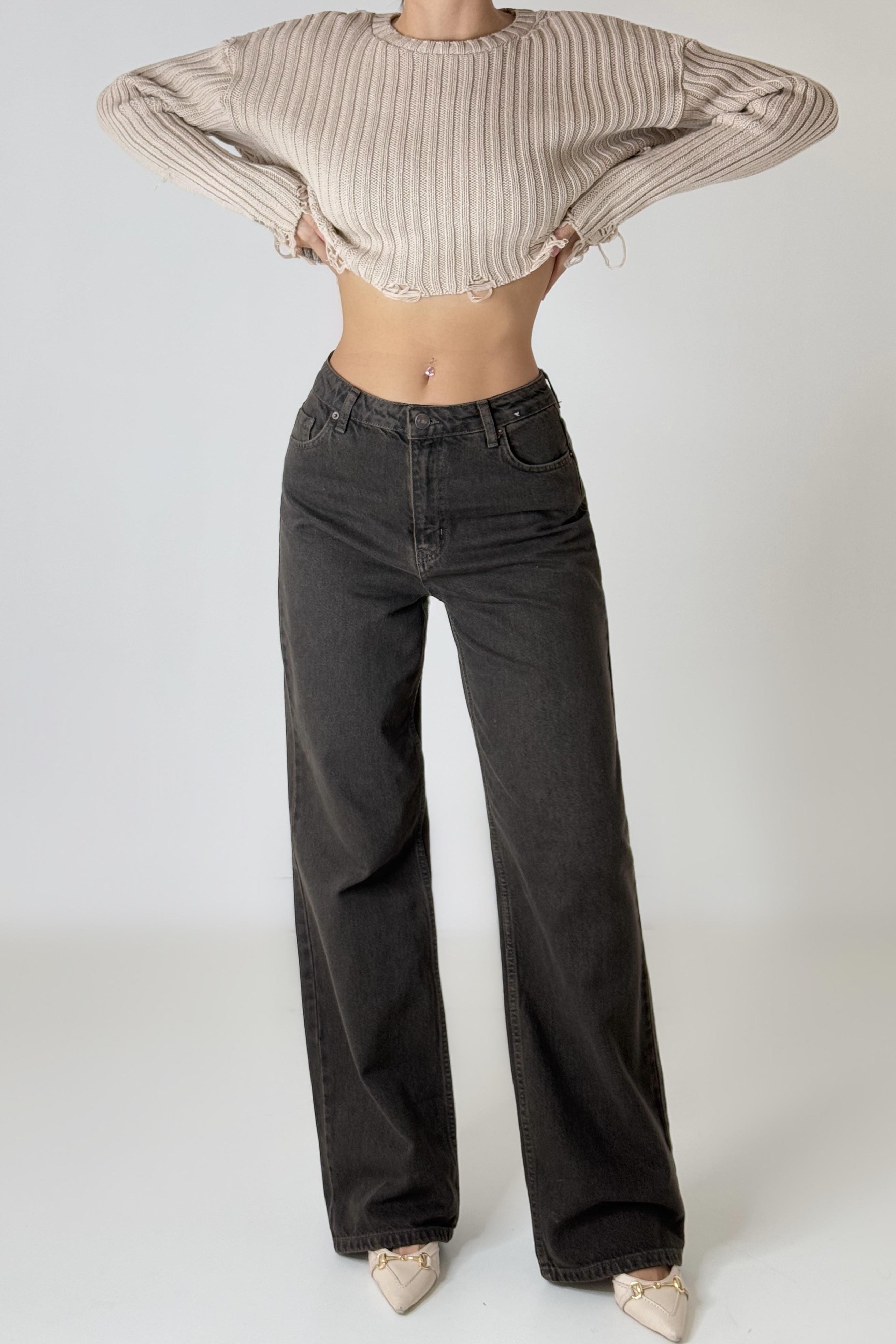 Yüksek Bel Relaxfit Jean LC7612-1