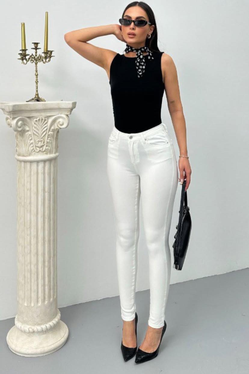 Yüksek Bel Skinny Jean LC7277