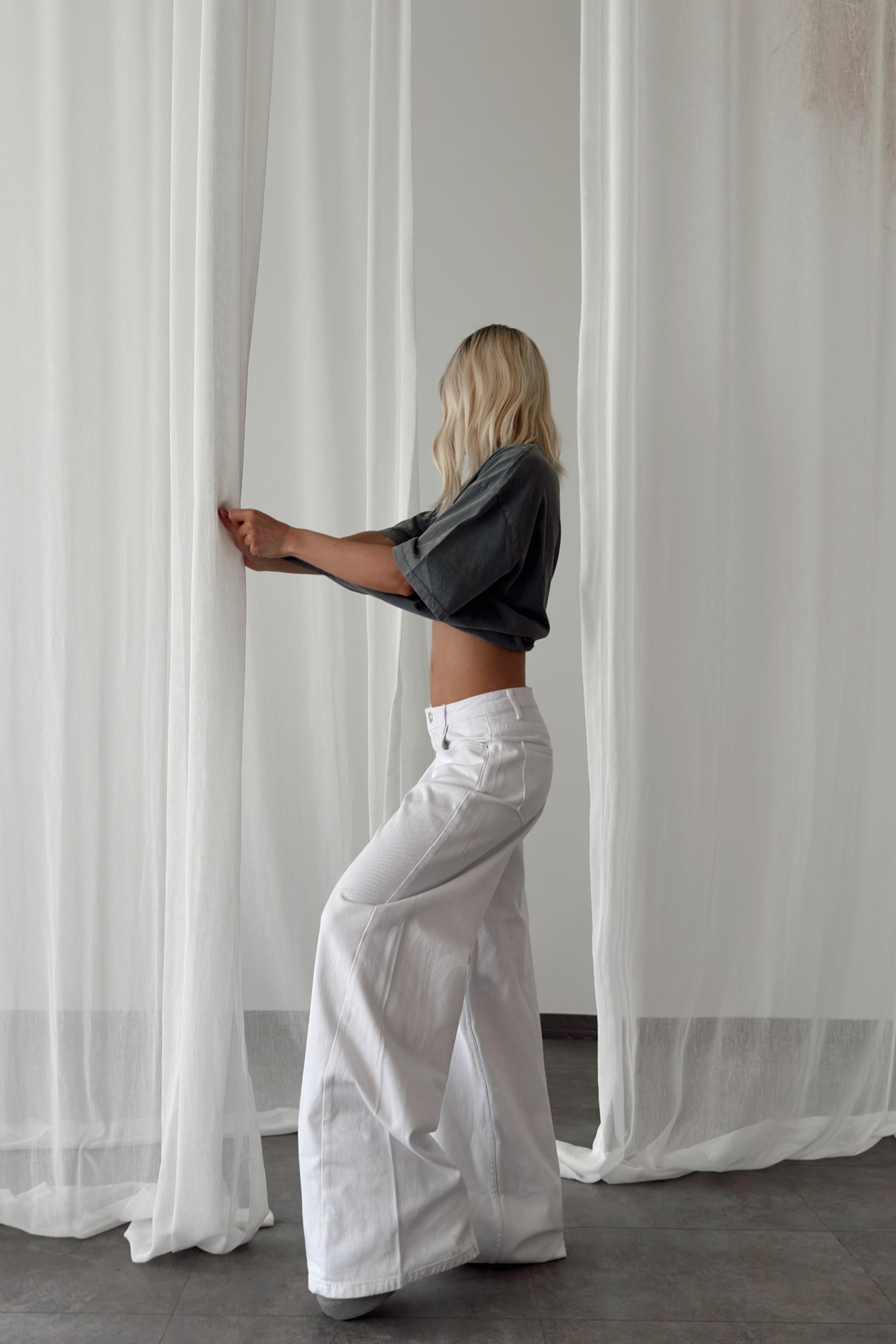 Yüksek Bel Wide Leg Jean LC7586