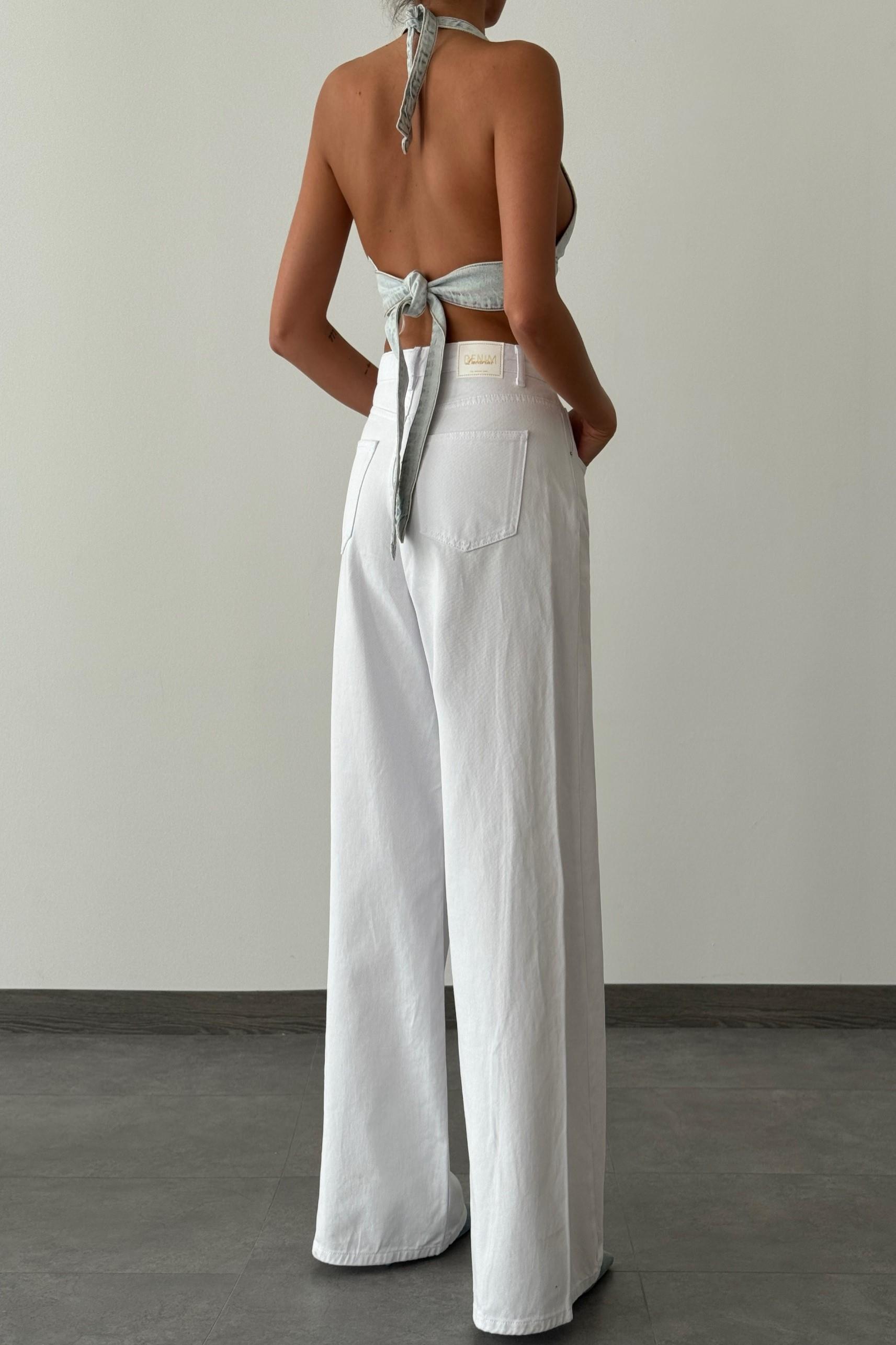 Yüksek Bel Wide Leg Jean LC7586