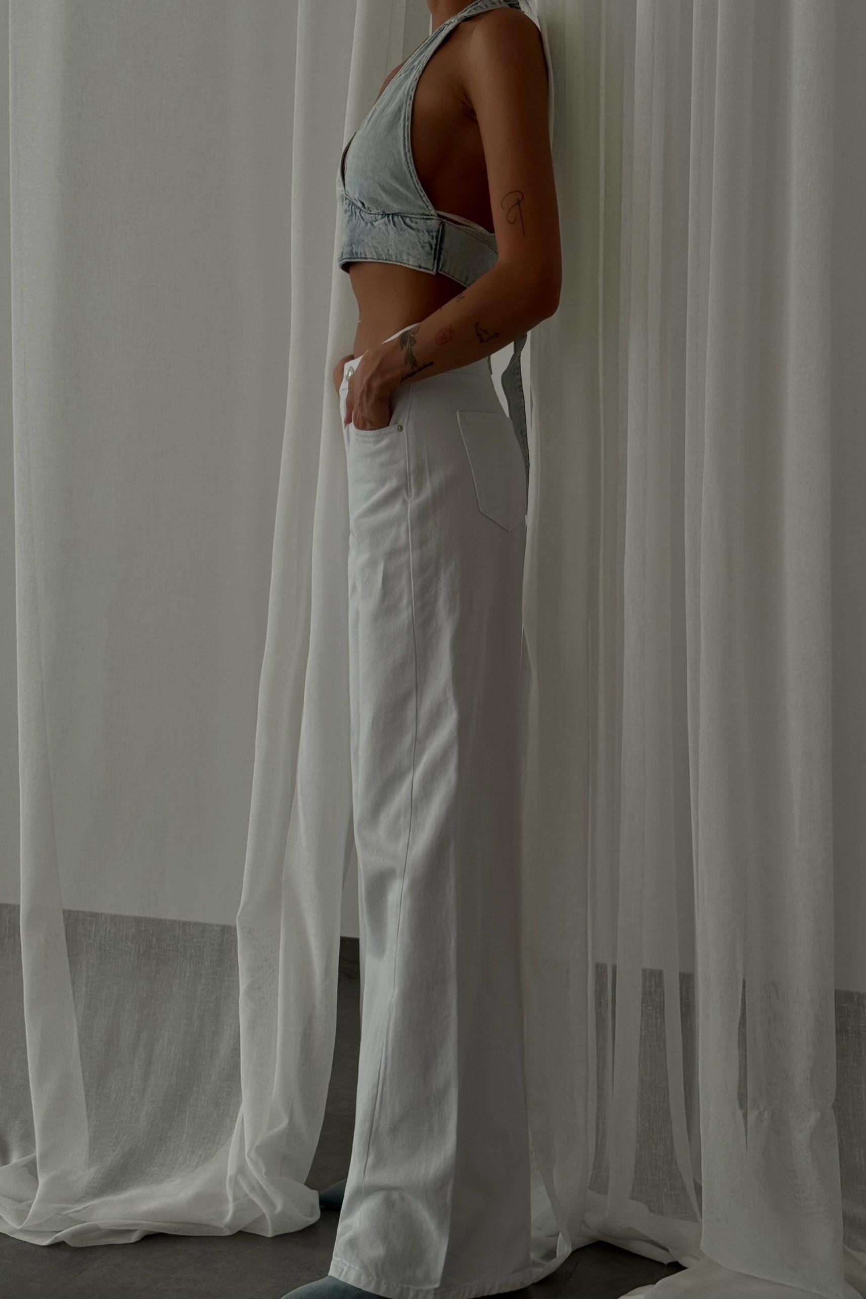 Yüksek Bel Wide Leg Jean LC7586