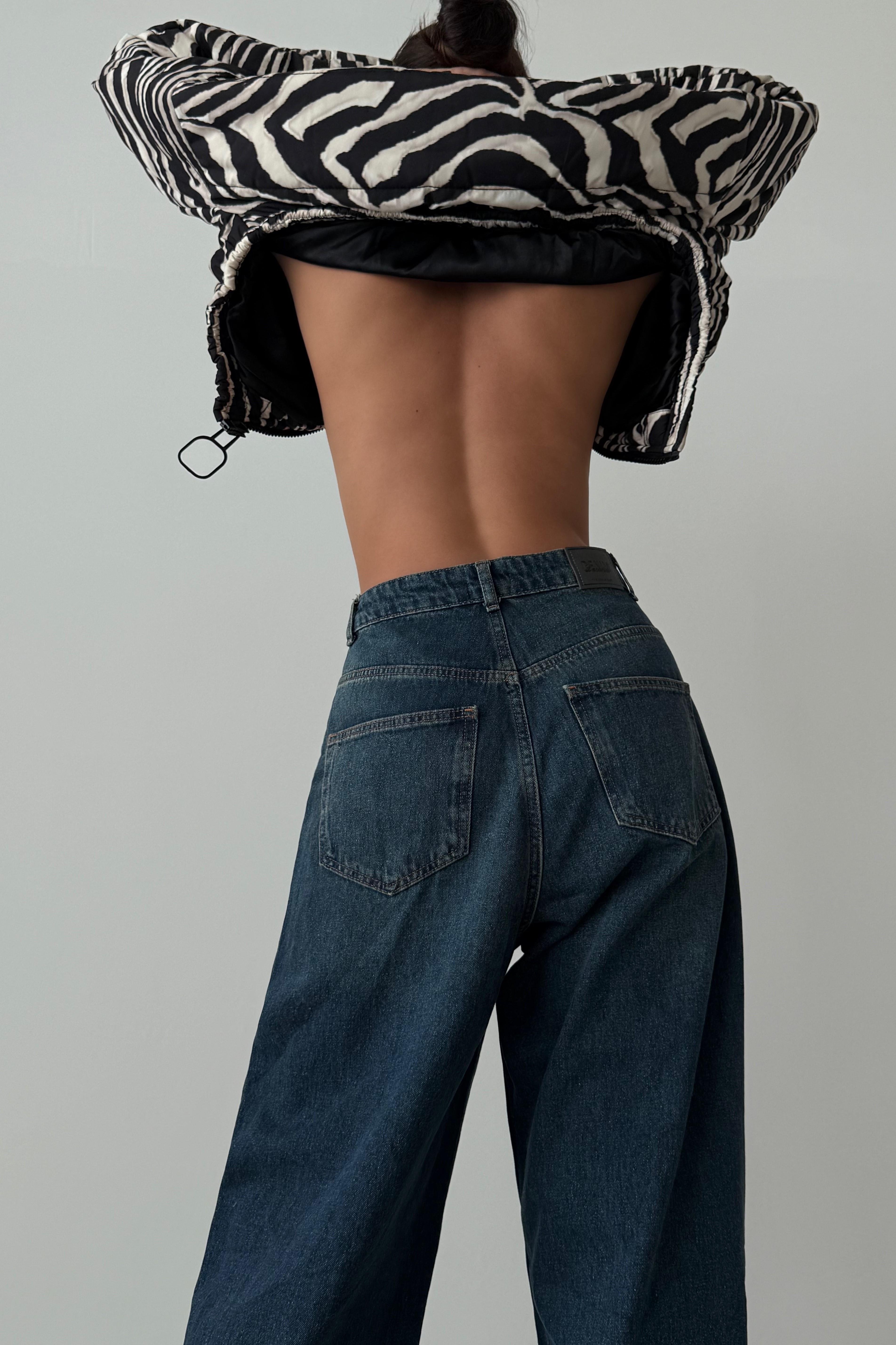 Yüksek Bel Wide Leg Jean LC7714