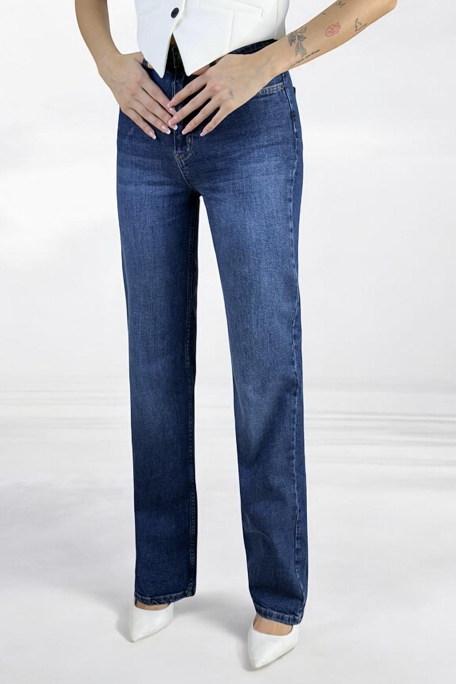 Yüksek Bel Wide Leg Jean LC7714