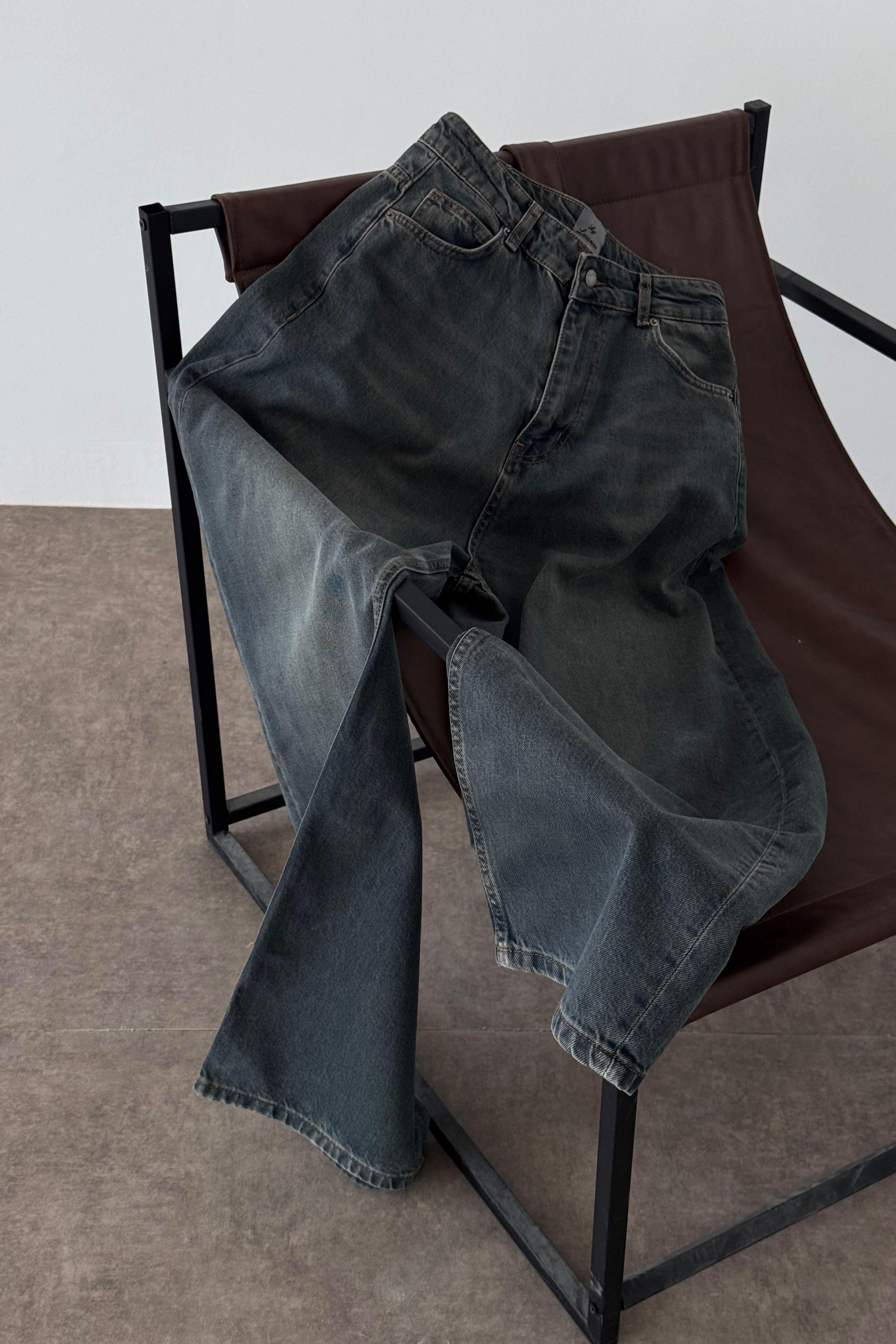 Yüksek Bel Wide Leg Jean LC7714