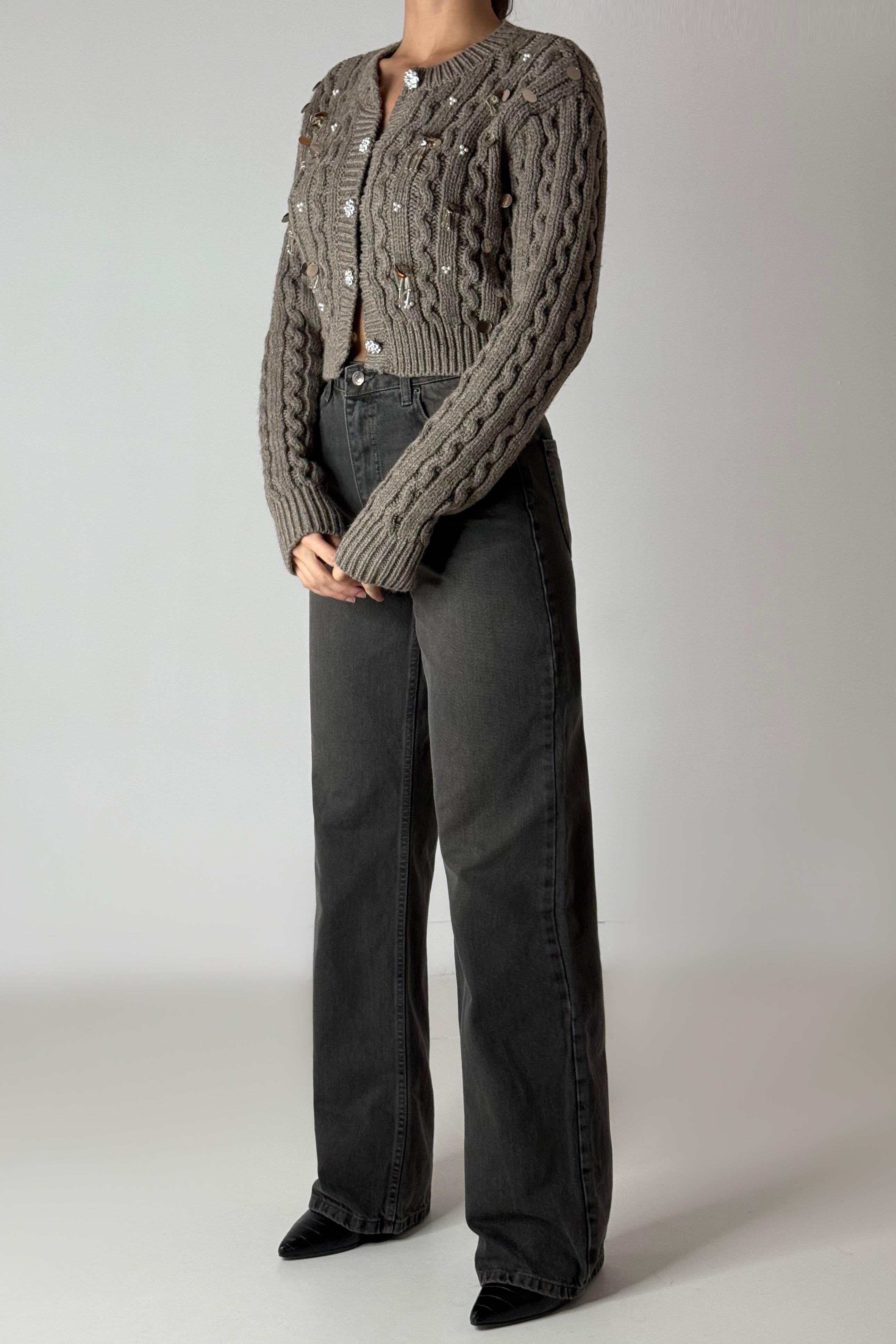 Yüksek Bel Wide Leg Jean LC7714