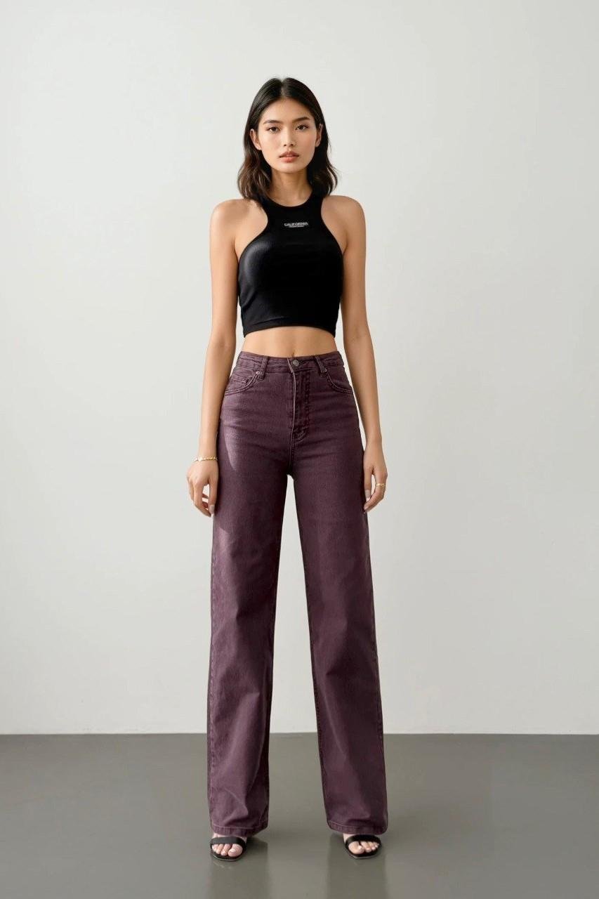 Yüksel Bel Wide Leg Jean LC7869