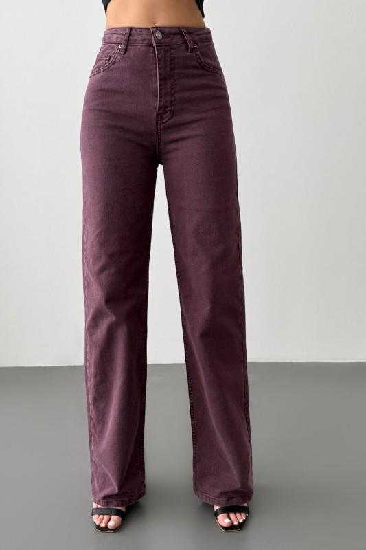 Yüksel Bel Wide Leg Jean LC7869