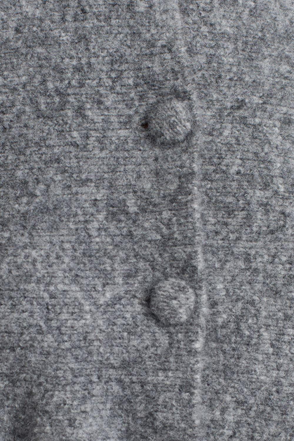 Yumuşak Dokulu Peplum Düğmeli Triko Hırka DL60985