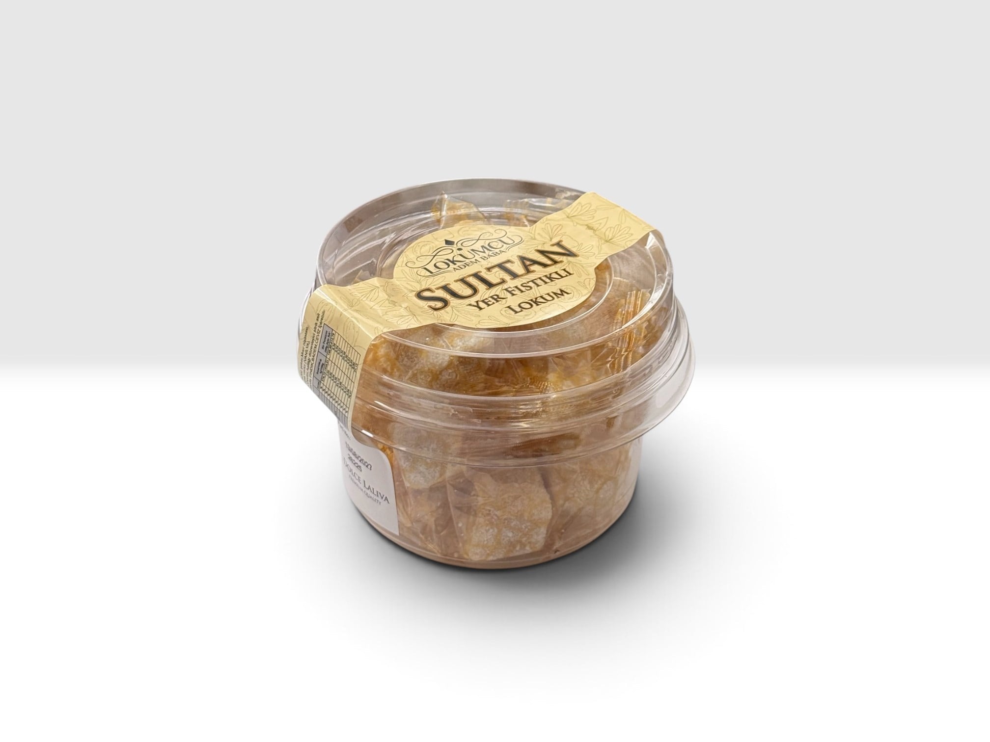 200 Gr. Tekli Amb. Yer fıstıklı Lokum 