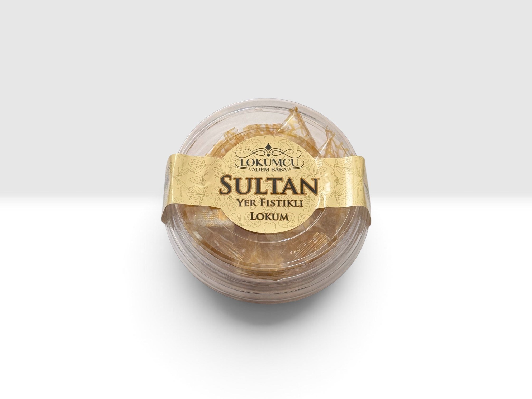 200 Gr. Tekli Amb. Yer fıstıklı Lokum 