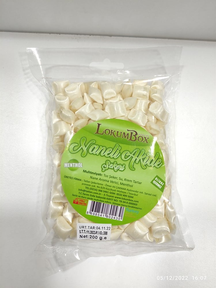 200g.Akide Şekeri