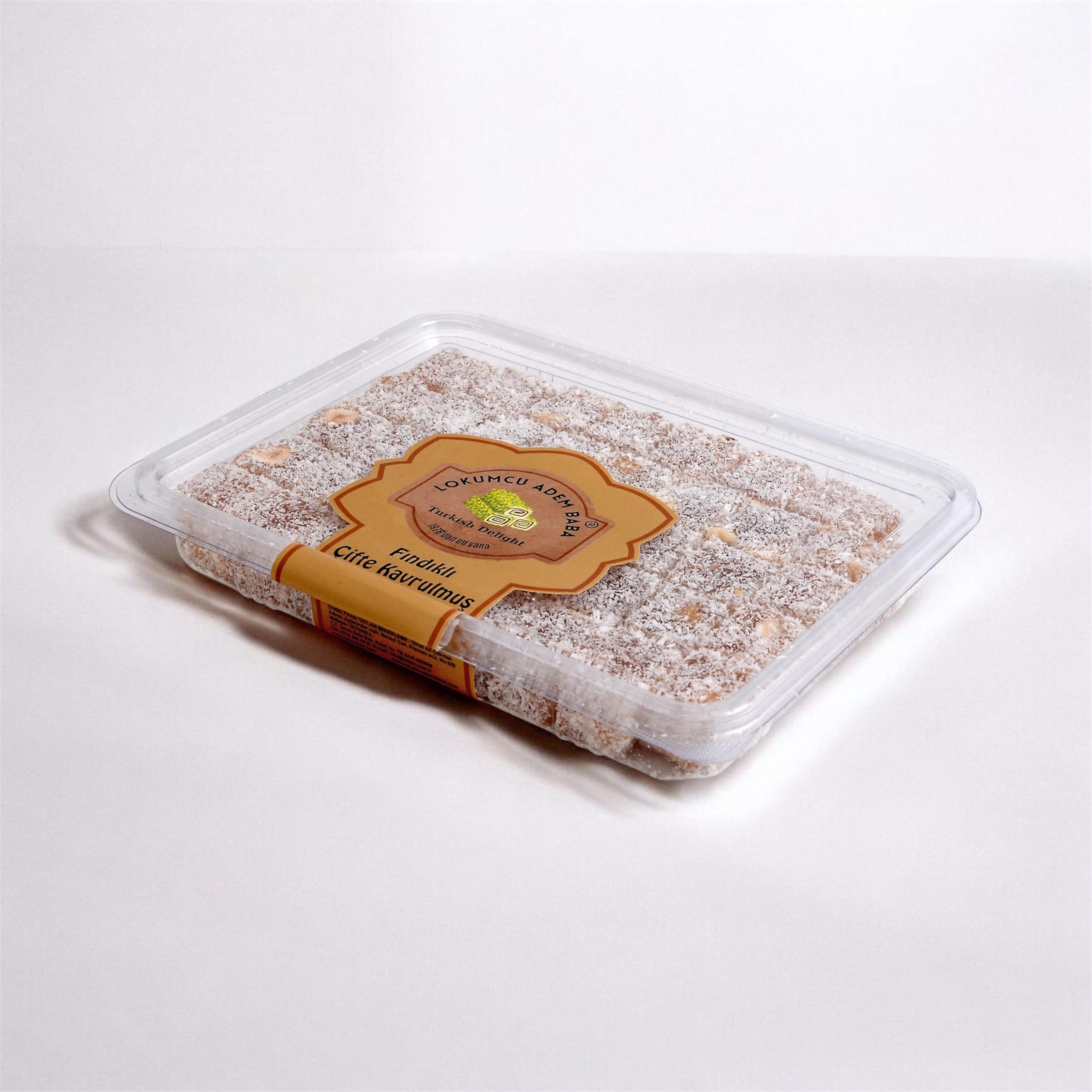 230 Gr. Fındıklı Çifte Kavrulmuş Lokum