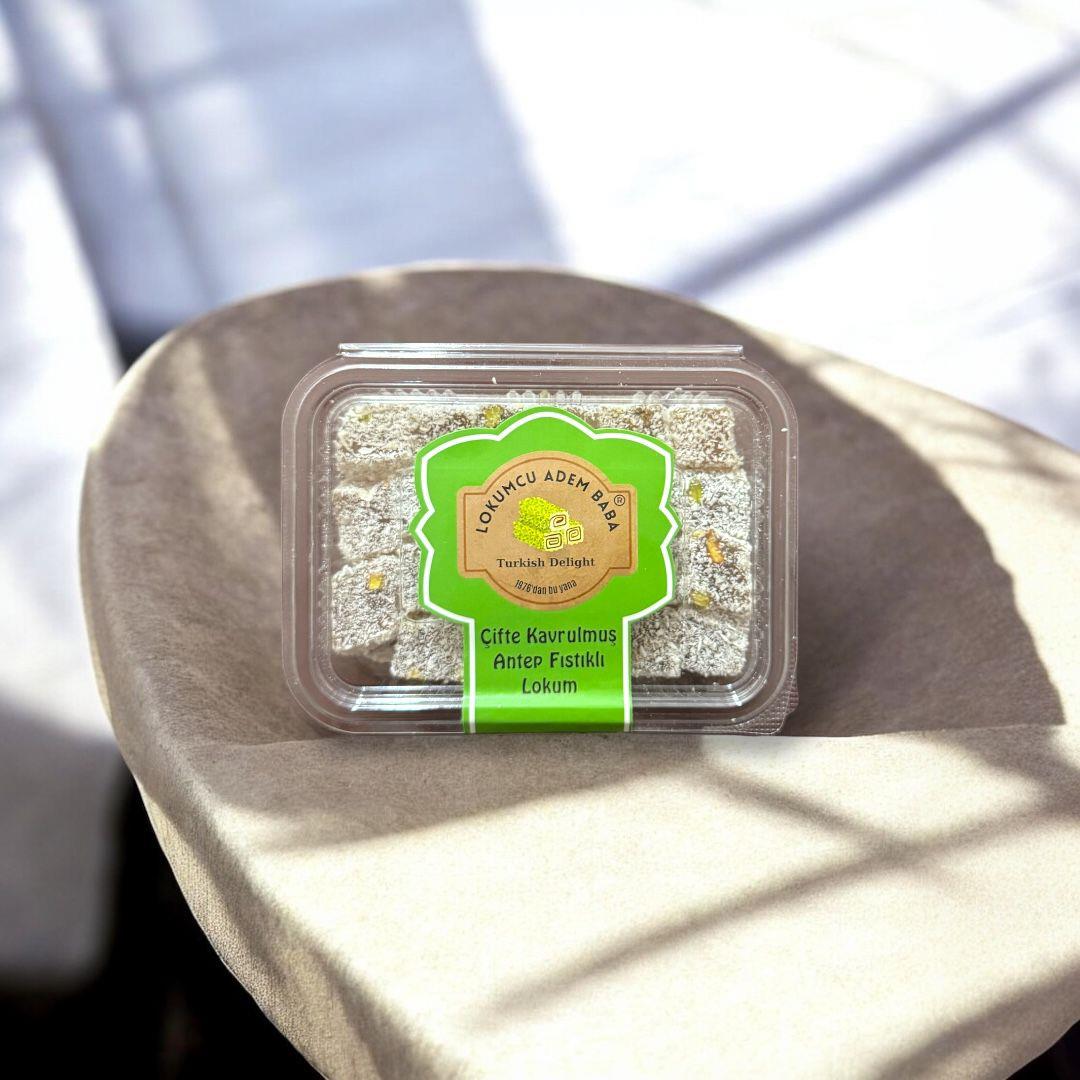 230 Gr. Fındıklı Çifte Kavrulmuş Lokum