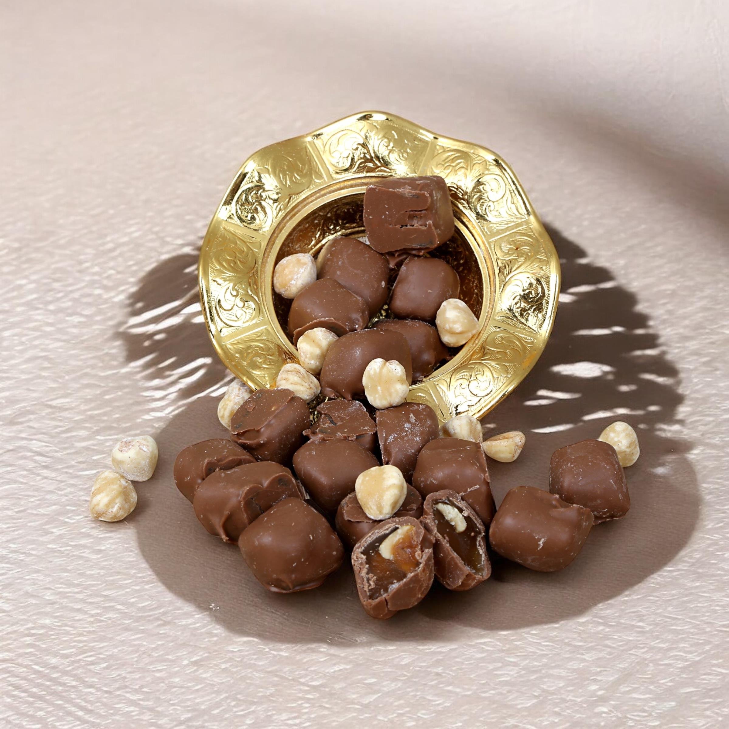 300 Gr. Çikolata Kaplı Fındıklı Lokum