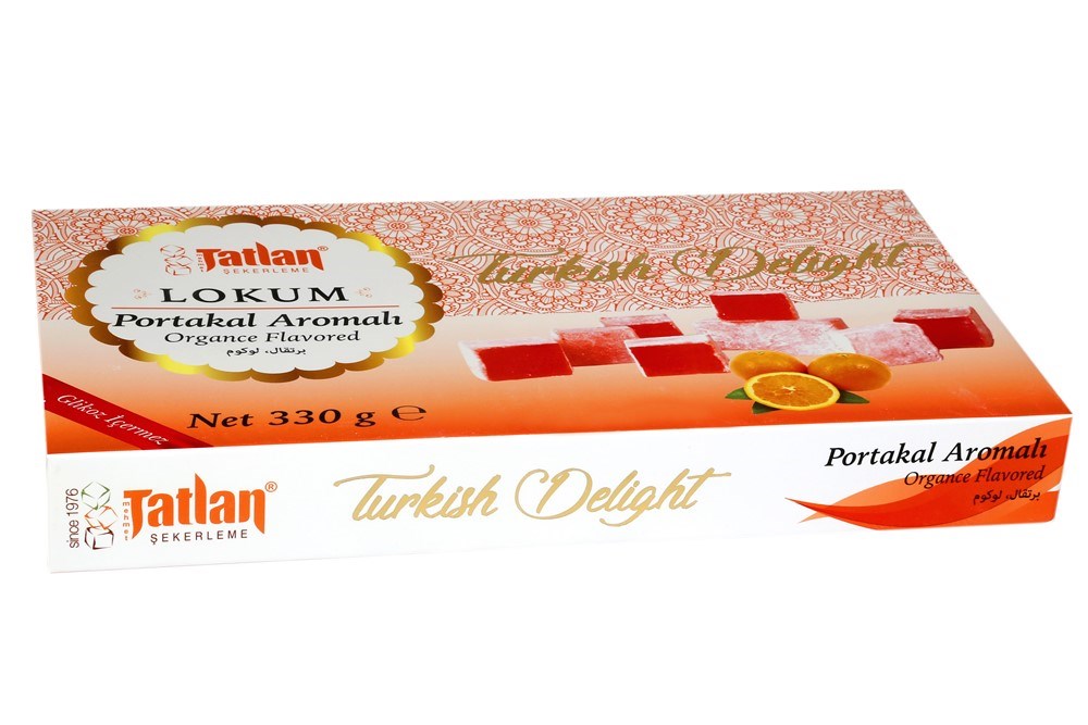 330g.Portakal Aromalı Lokum