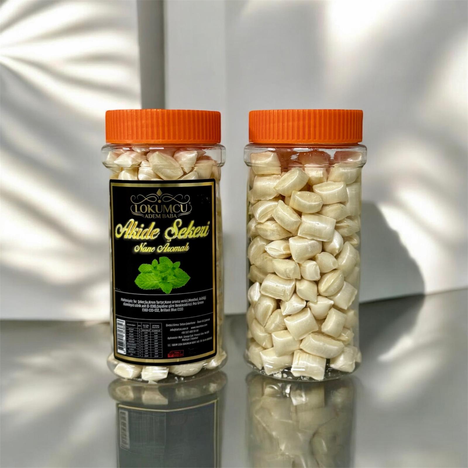 380 g.Kavanoz Akide Şekerler