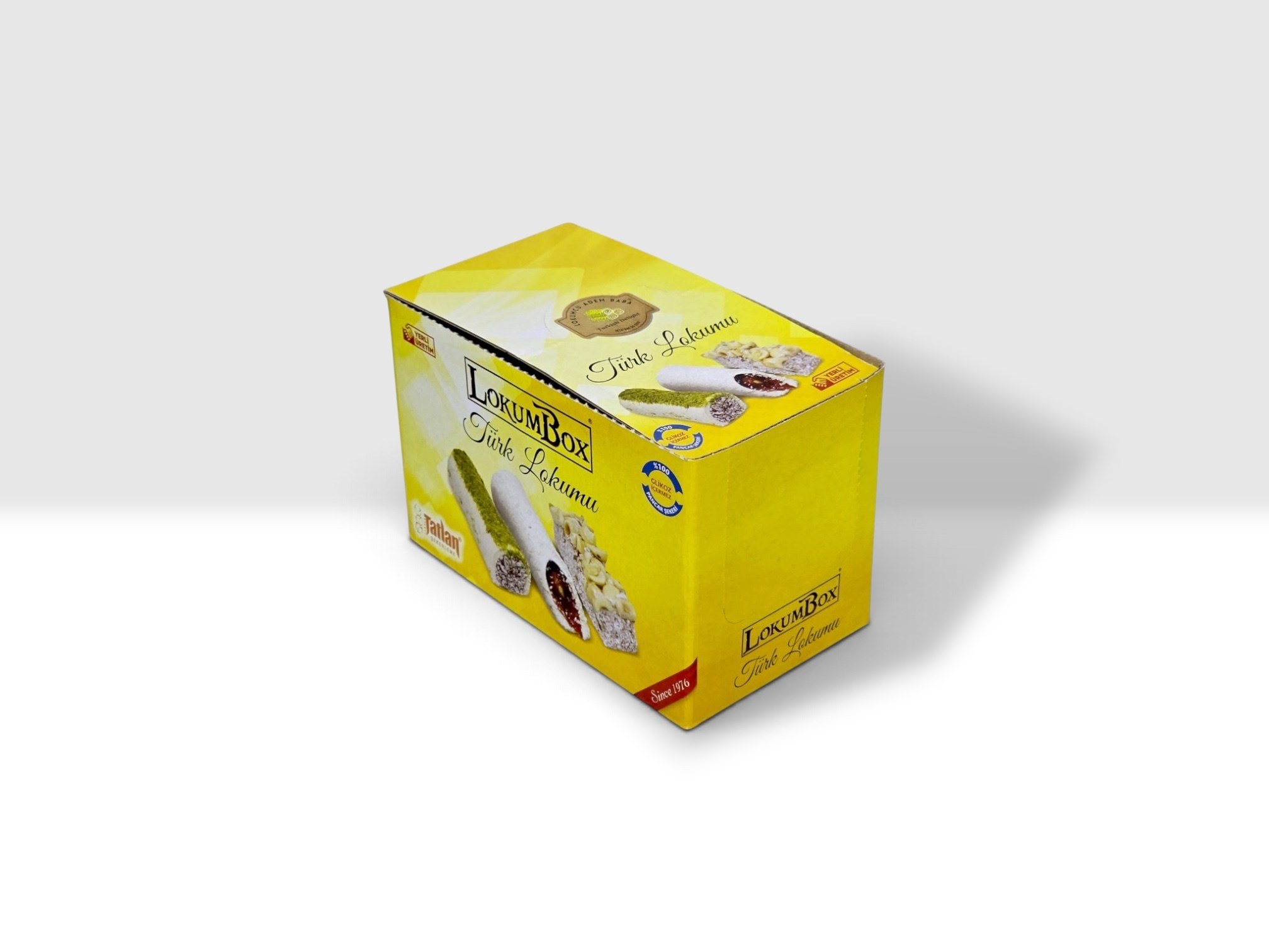 50 Gr. Nar Aro. Kadayıf Yer Fıstıklı Lokum (20 Adet )