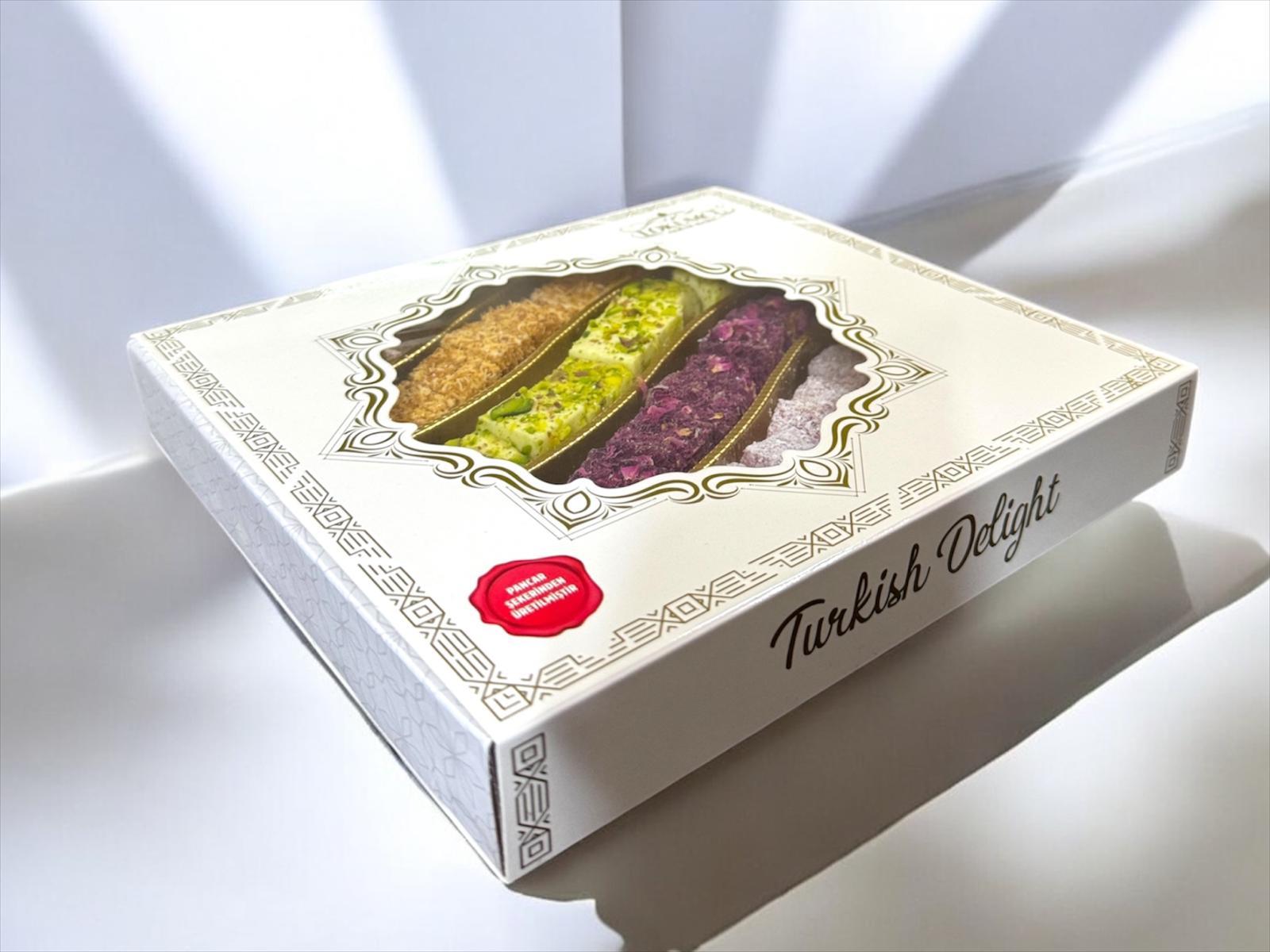 500 Gr. Klasik Lokum Pencereli Kutu