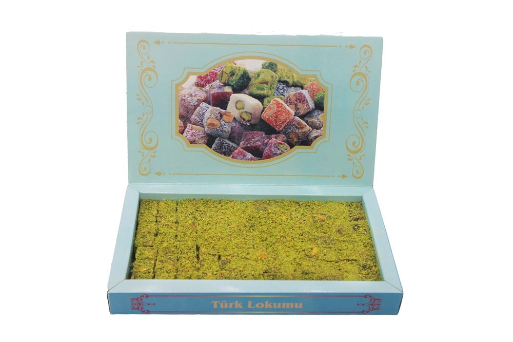 ANTEP FISTIKLI LOKUM / ÇEŞİTLERİ (BOZ ANTEP FISTIKLI-1KG)