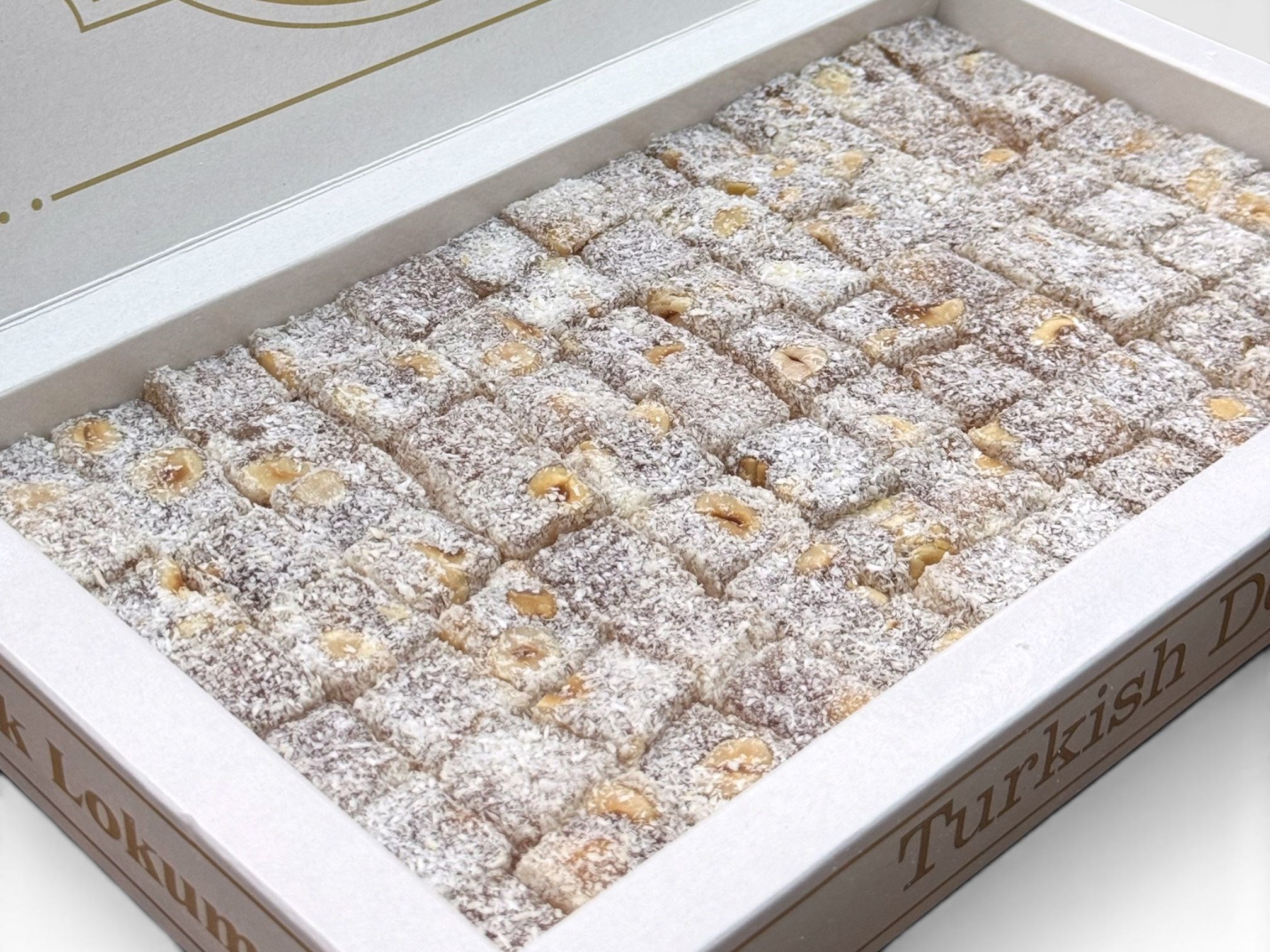 ÇİFTE KAVRULMUŞ FINDIKLI LOKUM / 1KG