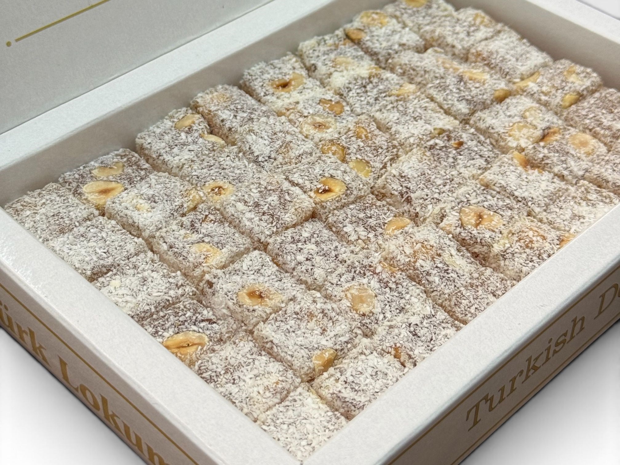 ÇİFTE KAVRULMUŞ FINDIKLI LOKUM / 500 GR.