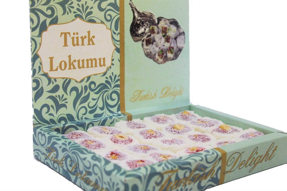 ÇİLEKLİ KESME LOKUM / ÇEŞİTLERİ (FINDIKLI) 500GR