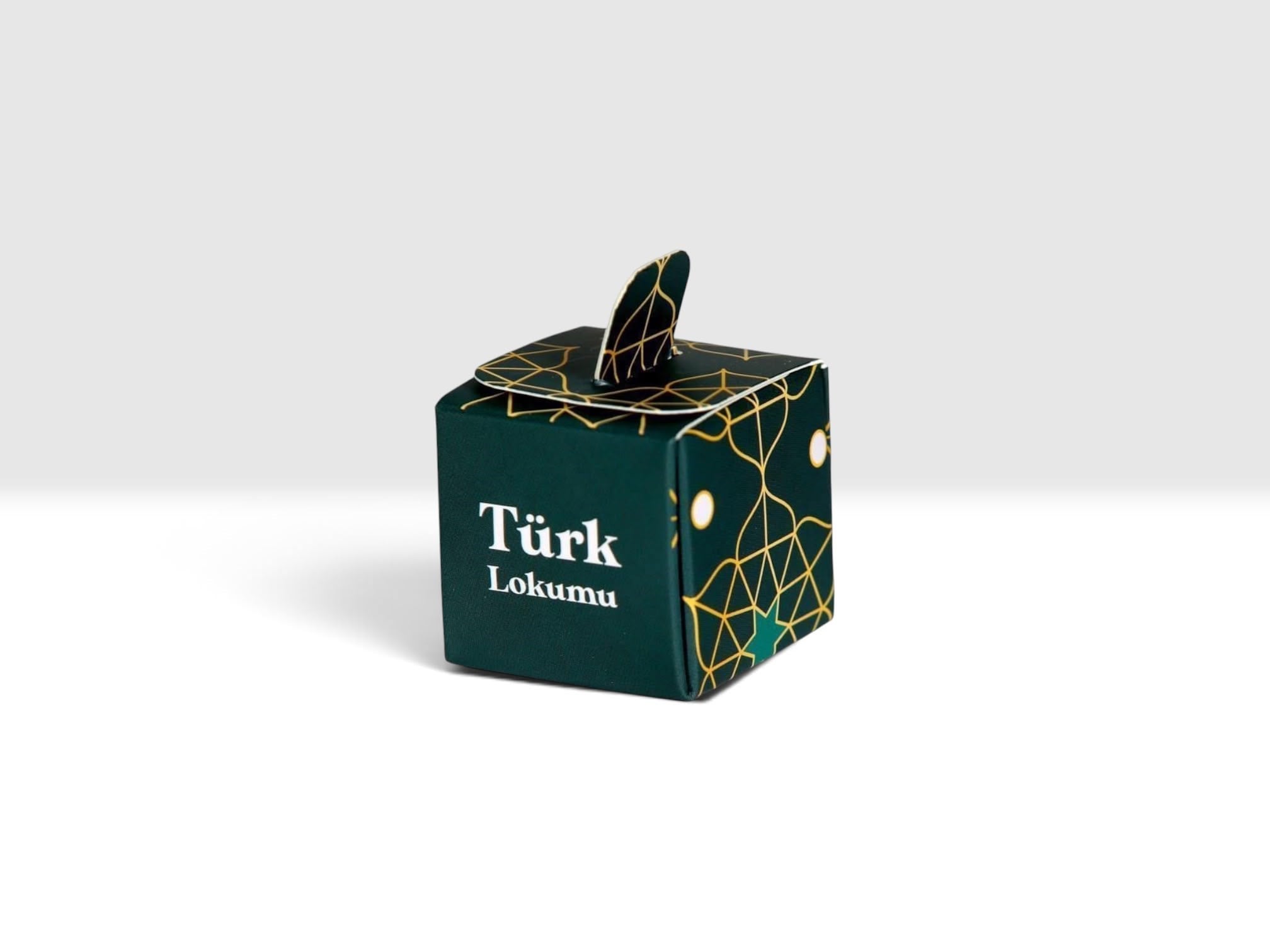 Mini Kutulu_Sade lokum & Renkli Badem Draje 
