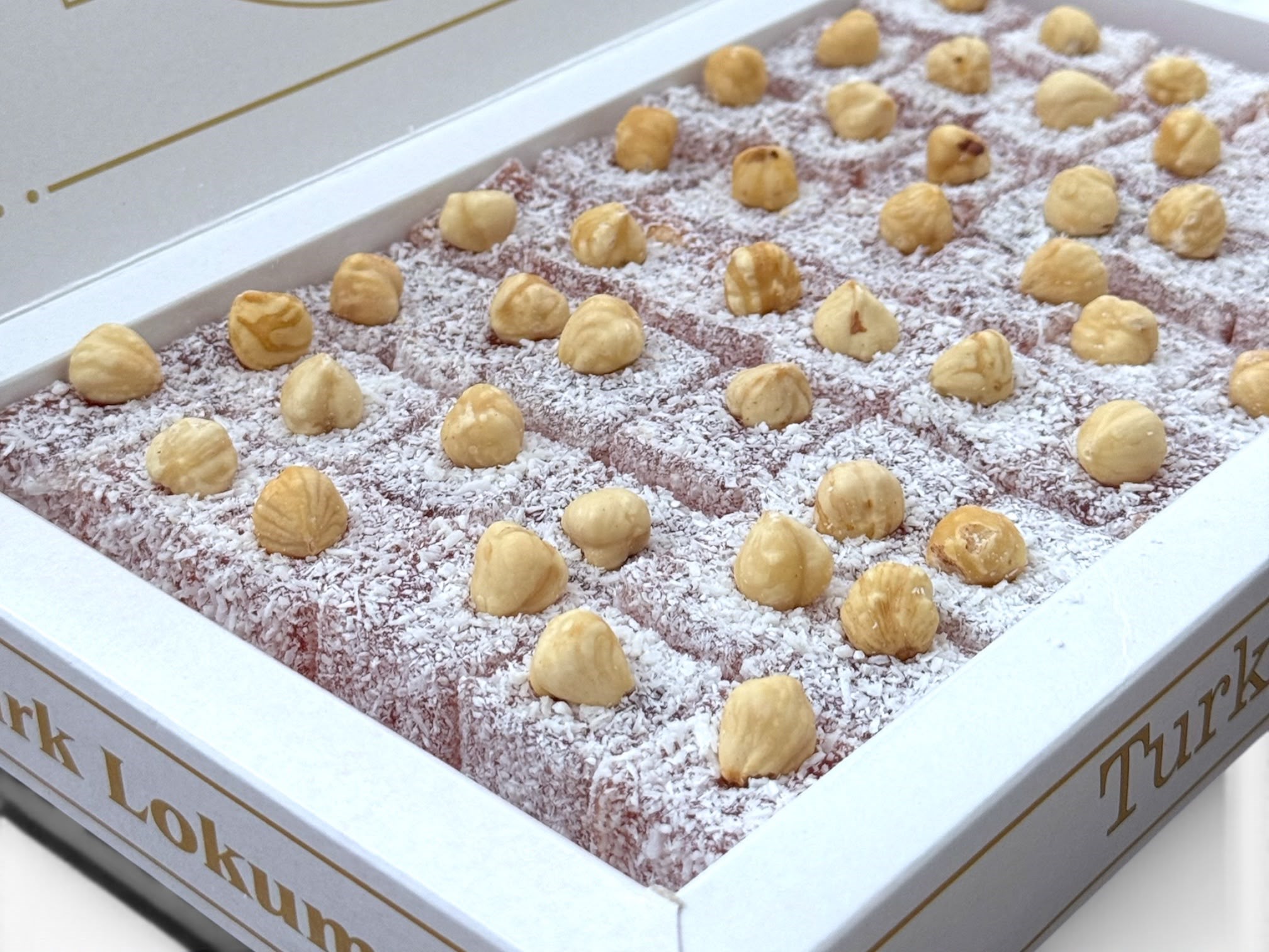 Nar Aromalı Fındıklı Lokum (500 Gr.)