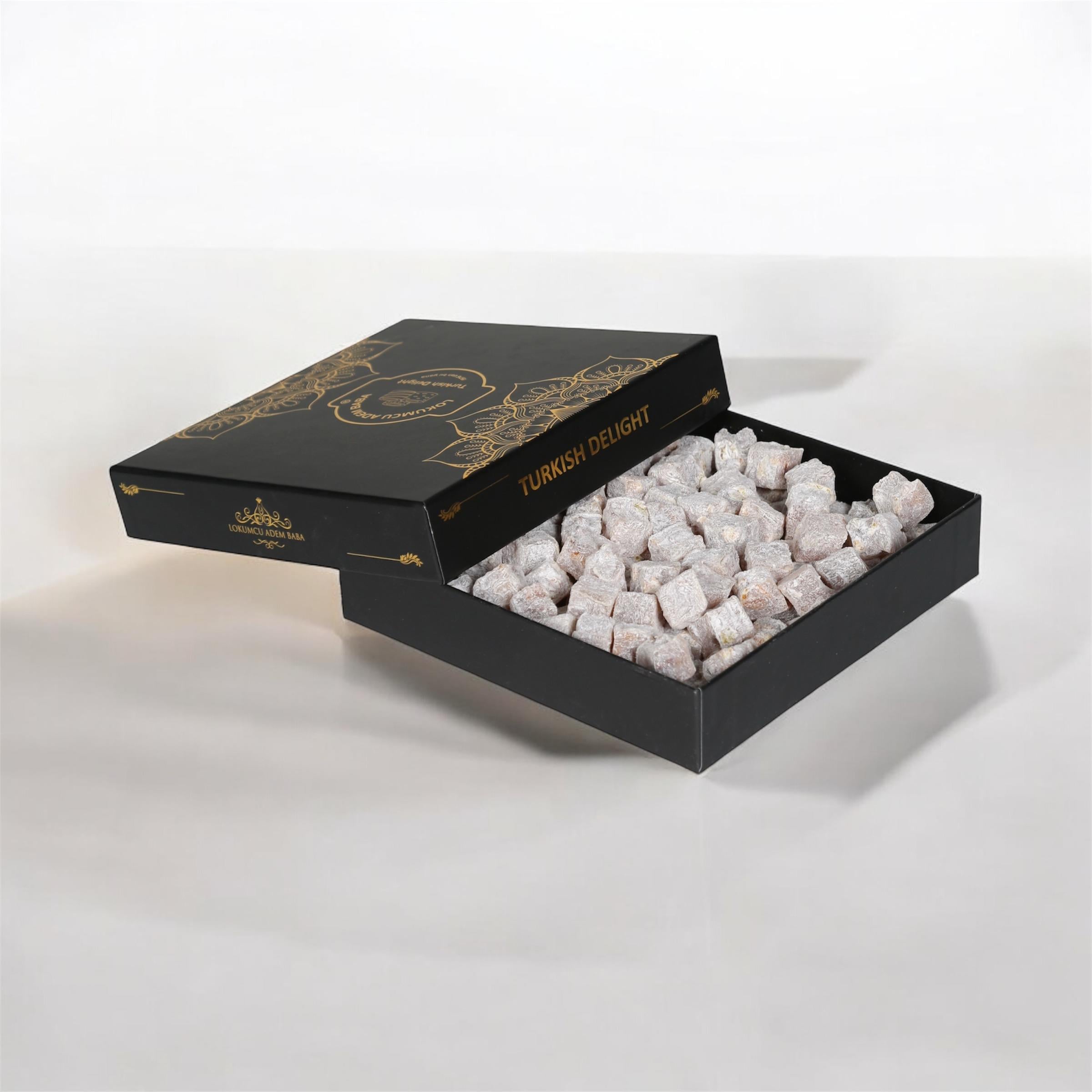 Taslama Fındıklı & Antep Fıstıklı Çifte Lokum 1 KG.