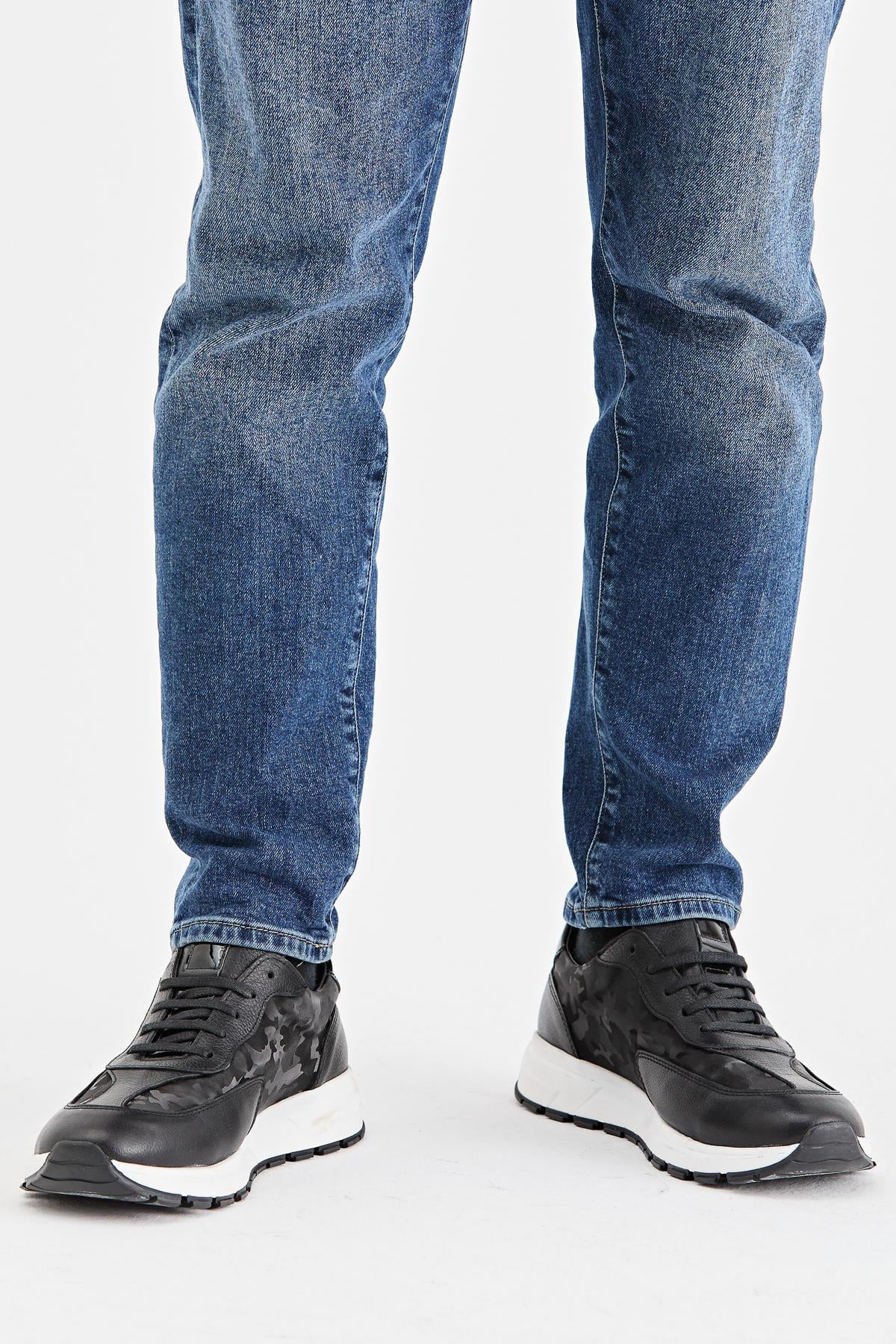 7AdımdaAşk İç Dış Hakiki Deri Erkek Sneaker Ayakkabı 032Y22E5822