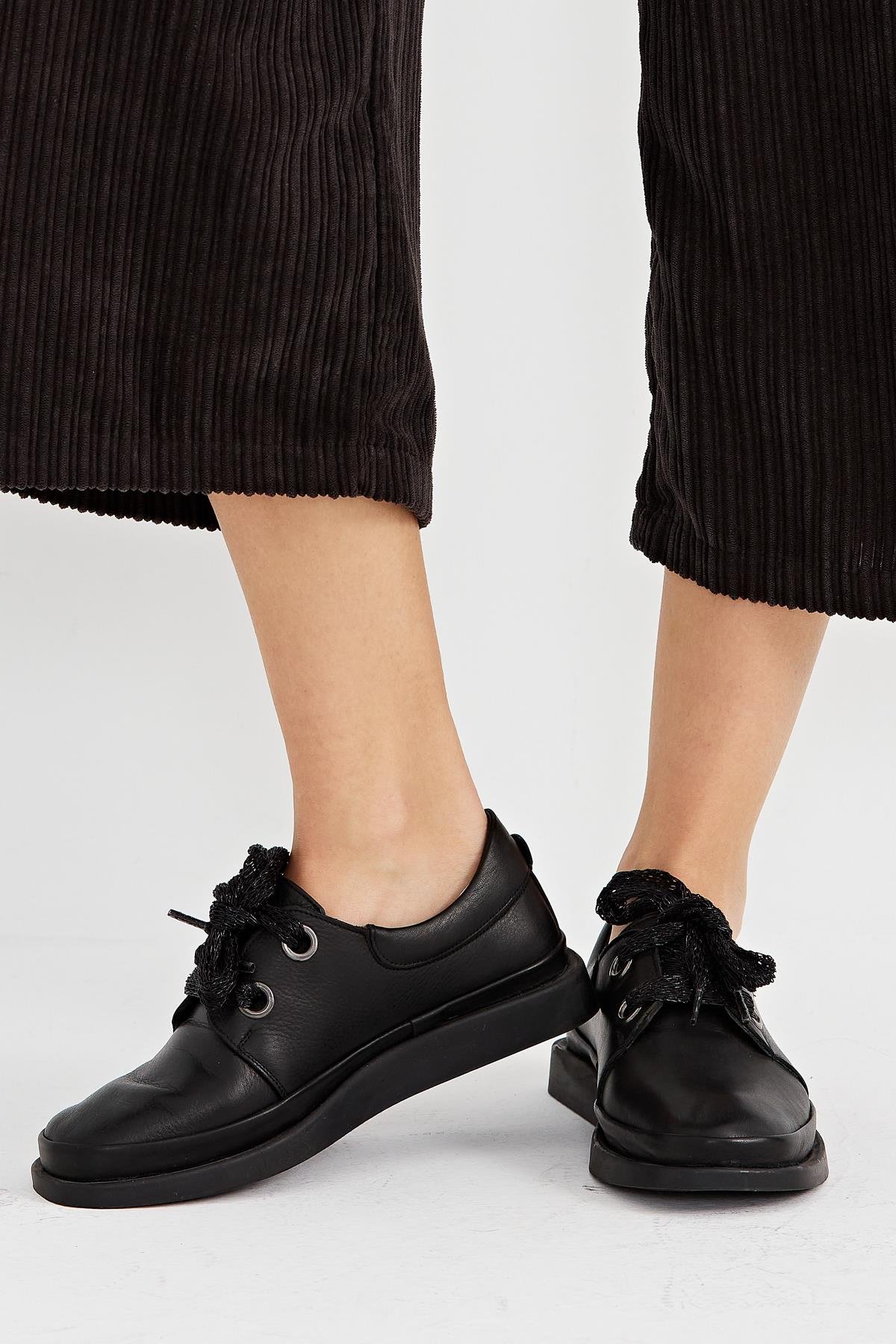 7AdımdaAşk İç Dış Hakiki Deri Kadın Sneakers 024Y21K10404