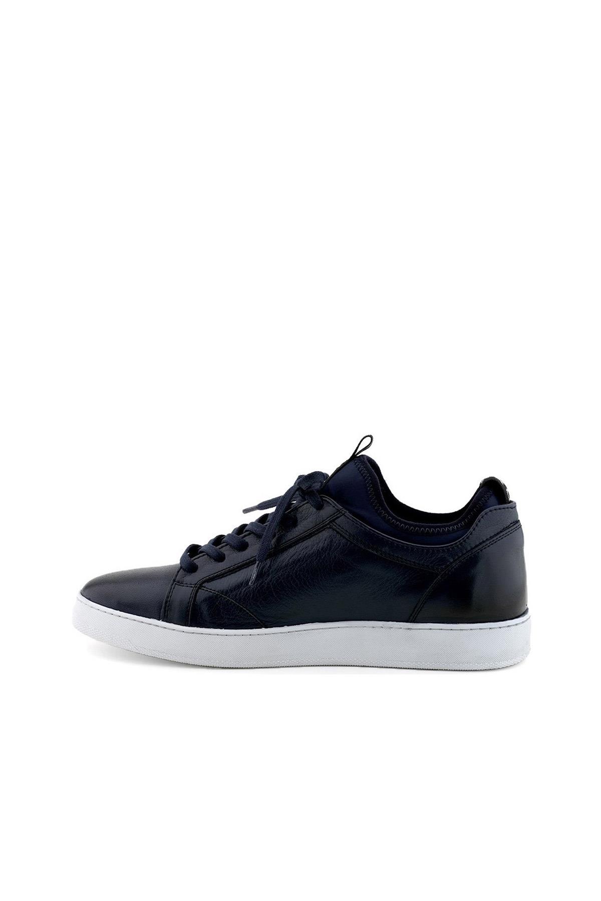 7AdımdaAşk İç ve Dış Hakiki Deri Erkek Sneaker Ayakkabı 056Y22E7017