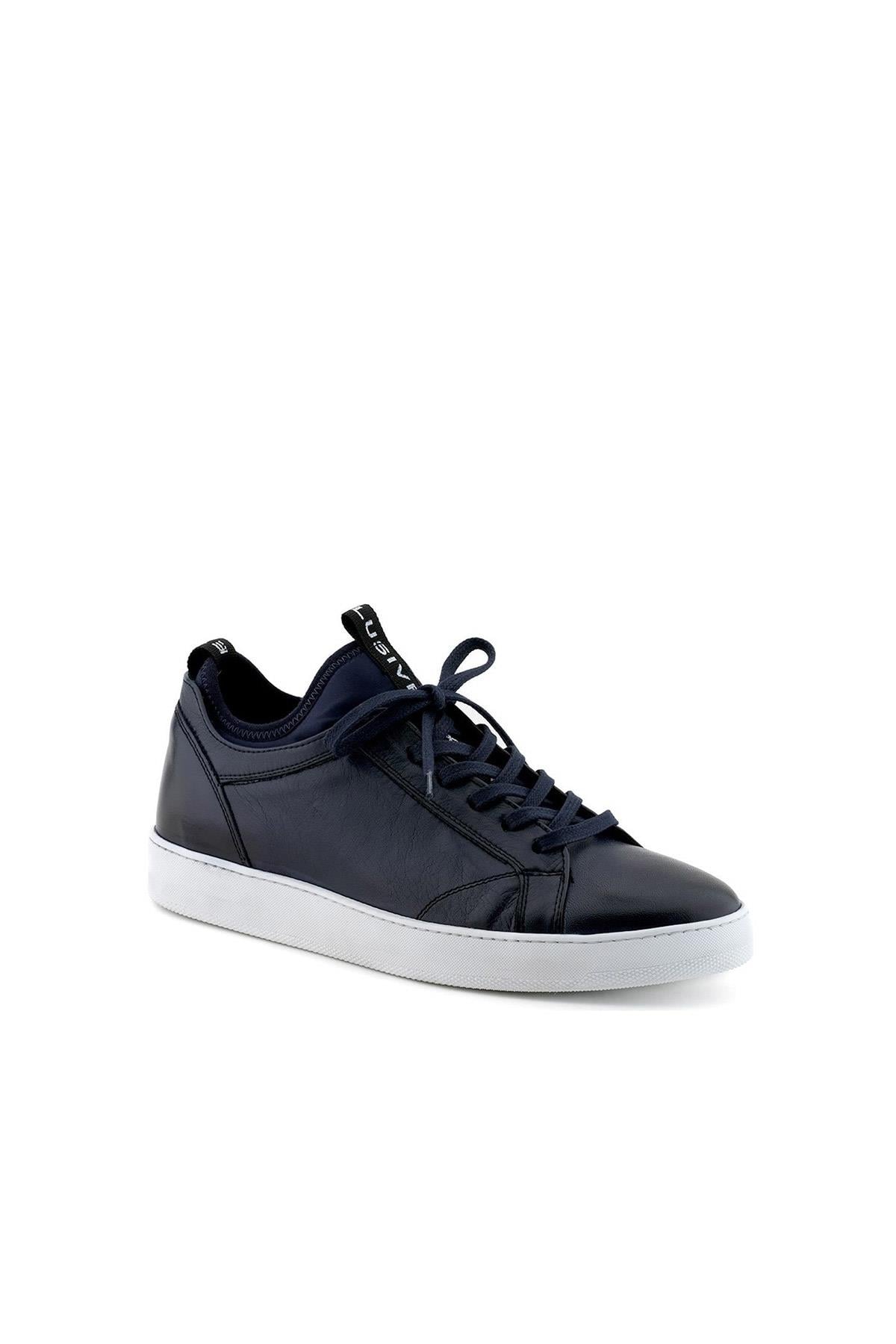 7AdımdaAşk İç ve Dış Hakiki Deri Erkek Sneaker Ayakkabı 056Y22E7017