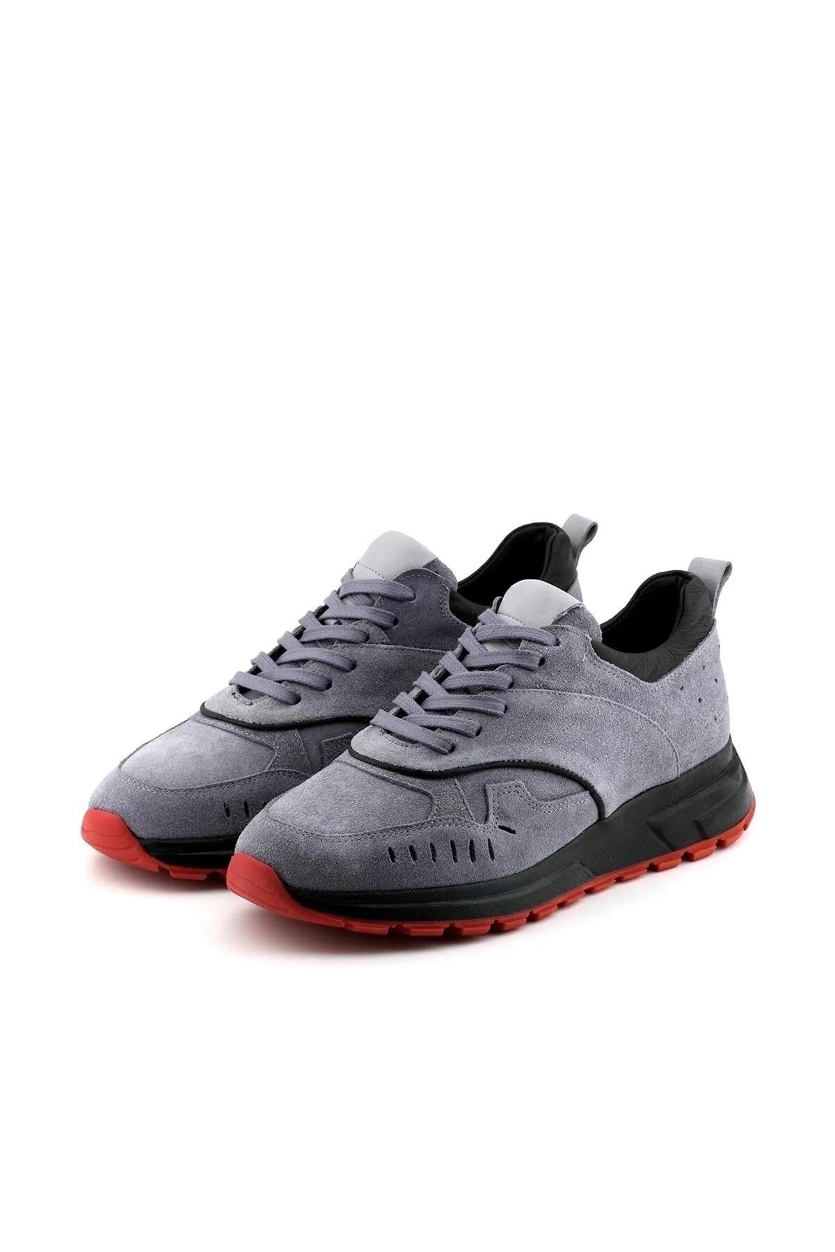7AdımdaAşk İç ve Dış Hakiki Deri Erkek Sneaker Ayakkabı 056Y21E7008