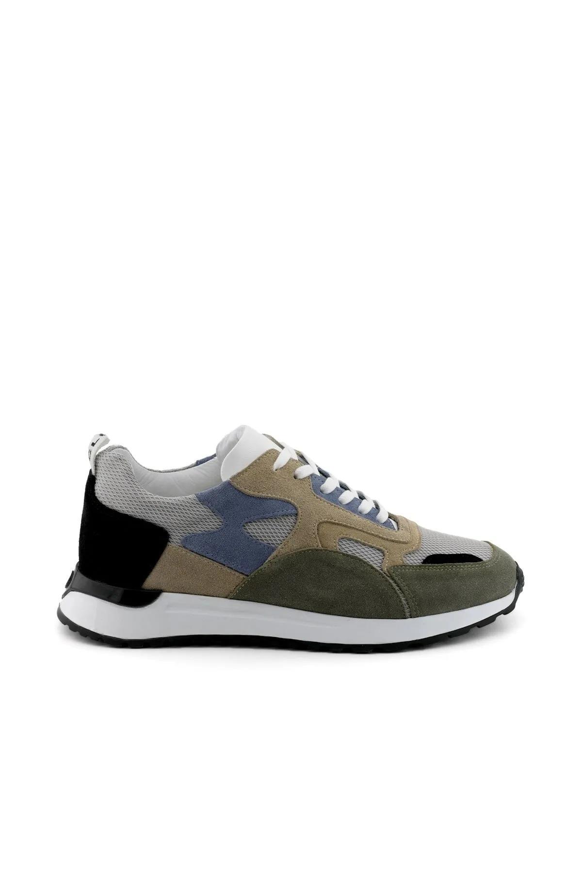 7AdımdaAşk İç ve Dış Hakiki Deri Erkek Sneaker Ayakkabı 056Y21E7015