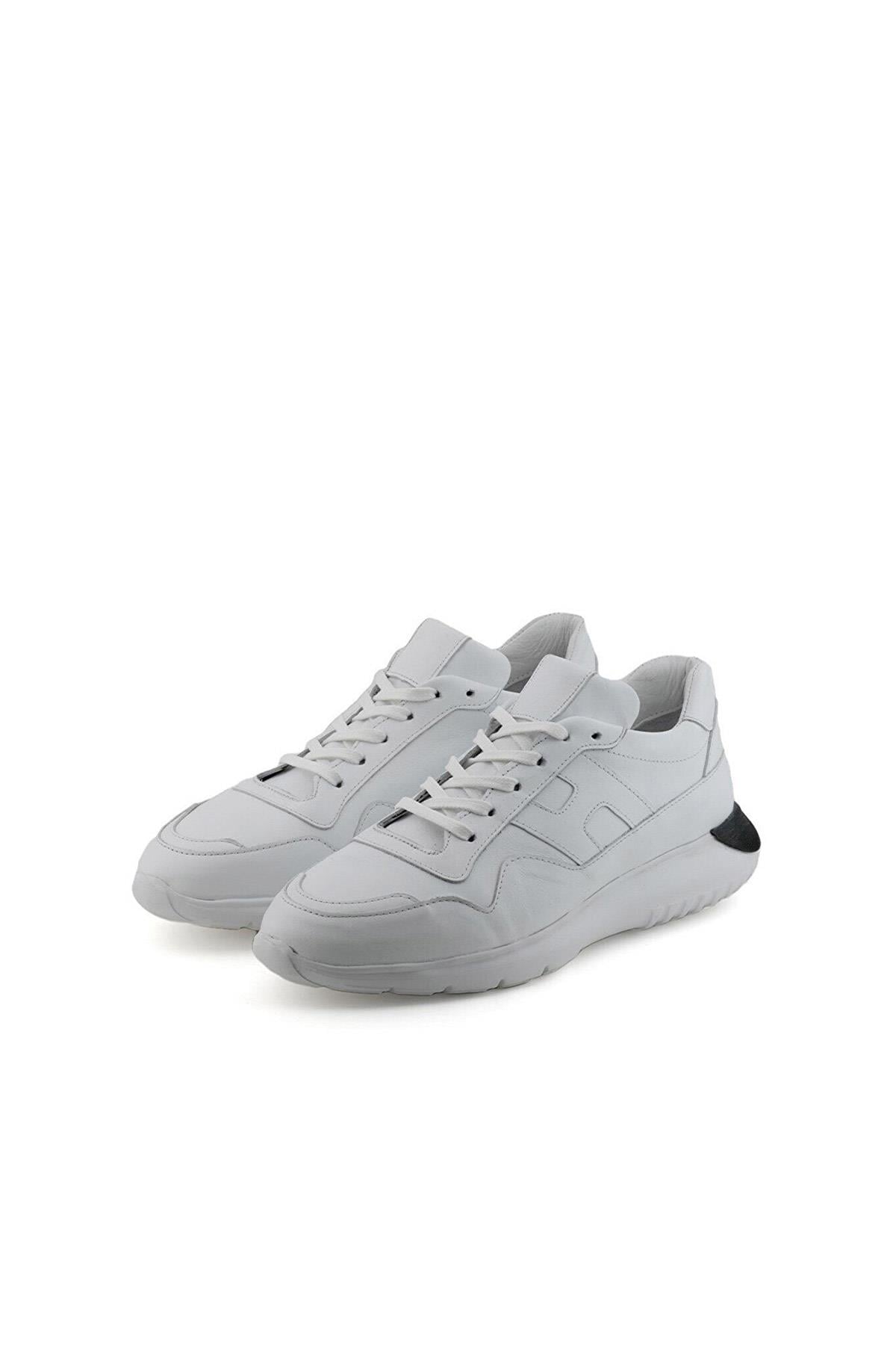 7AdımdaAşk İç ve Dış Hakiki Deri Erkek Sneaker Ayakkabı 056Y22E7016