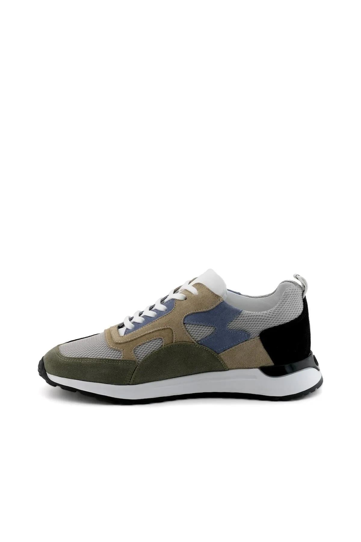 7AdımdaAşk İç ve Dış Hakiki Deri Erkek Sneaker Ayakkabı 056Y21E7015