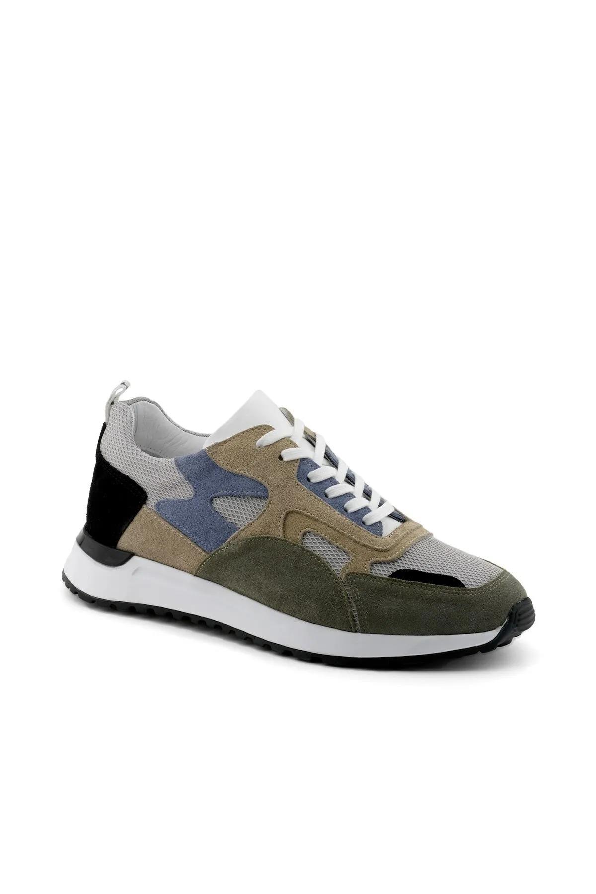 7AdımdaAşk İç ve Dış Hakiki Deri Erkek Sneaker Ayakkabı 056Y21E7015