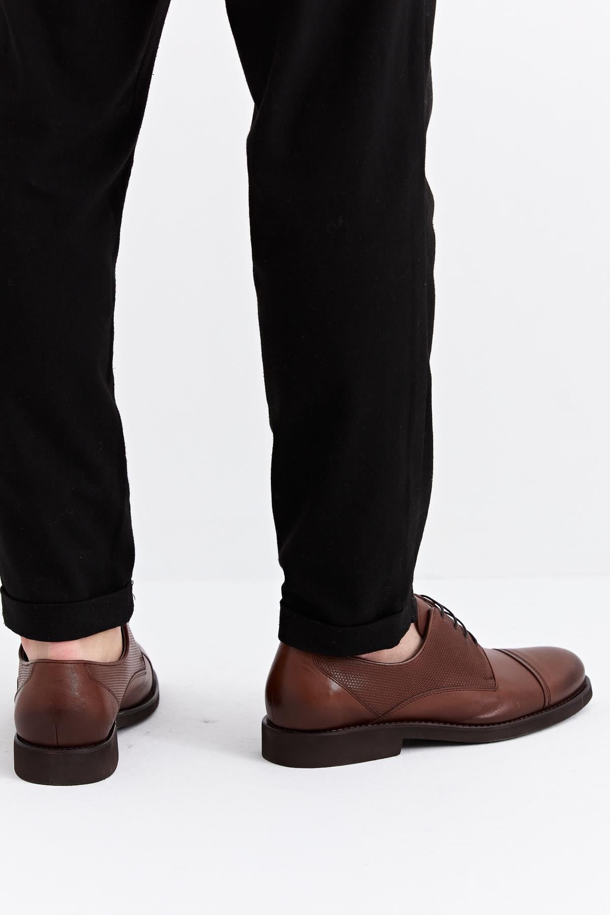 Erkek Casual Hakiki Deri Ayakkabı 002K23E4039
