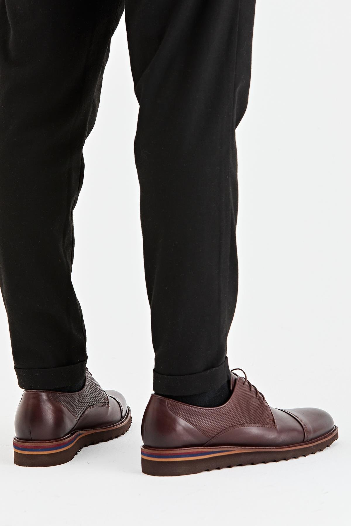 Erkek Casual Hakiki Deri Ayakkabı 002Y23E4066