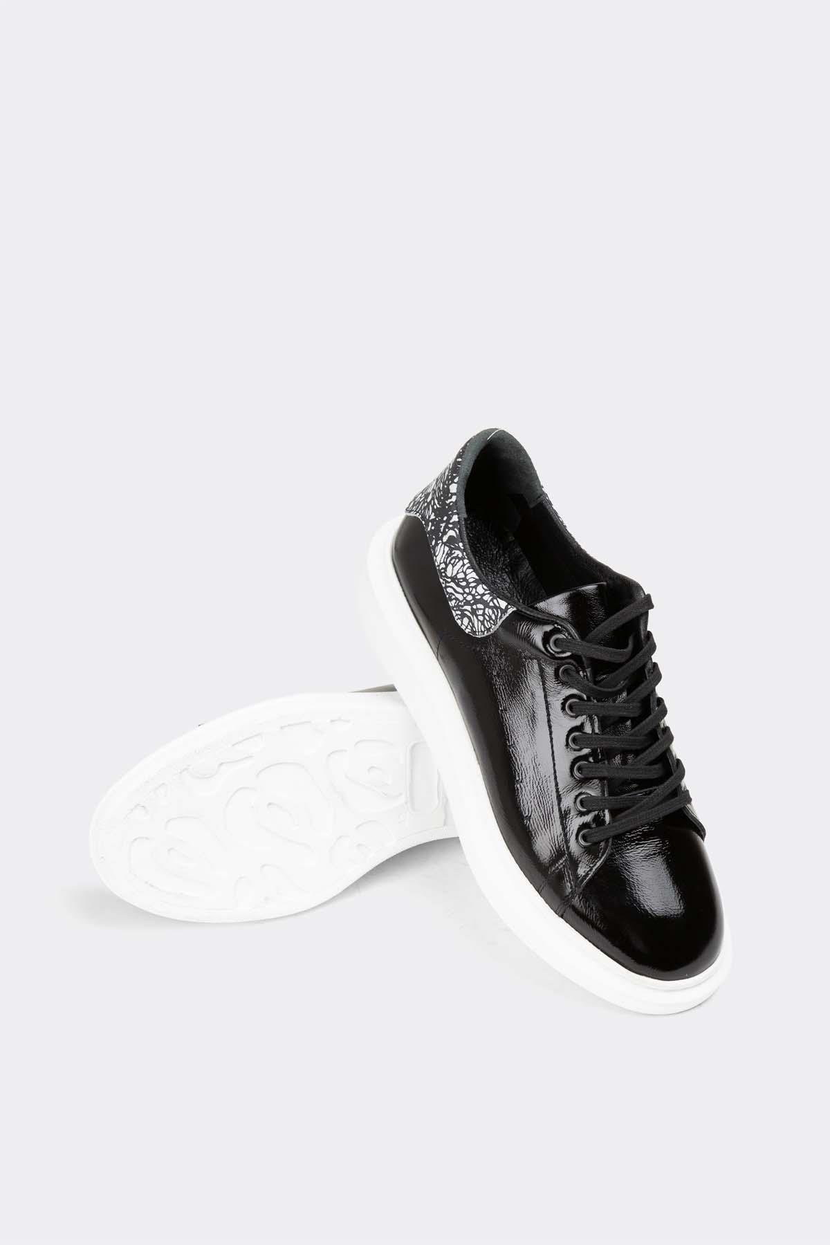 Erkek Sneaker Hakiki Deri Ayakkabı 002Y23E4071