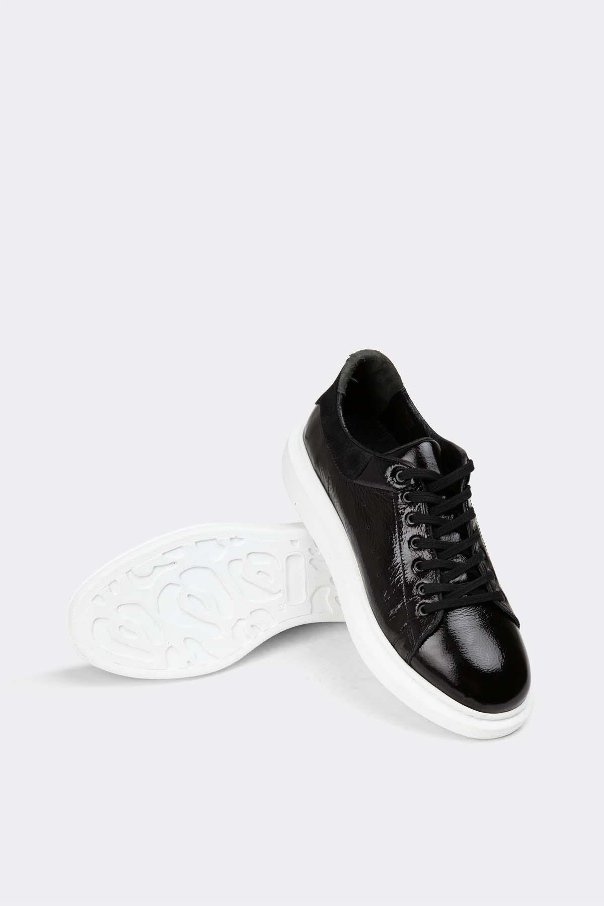 Erkek Sneaker Hakiki Deri Ayakkabı 002Y23E4071