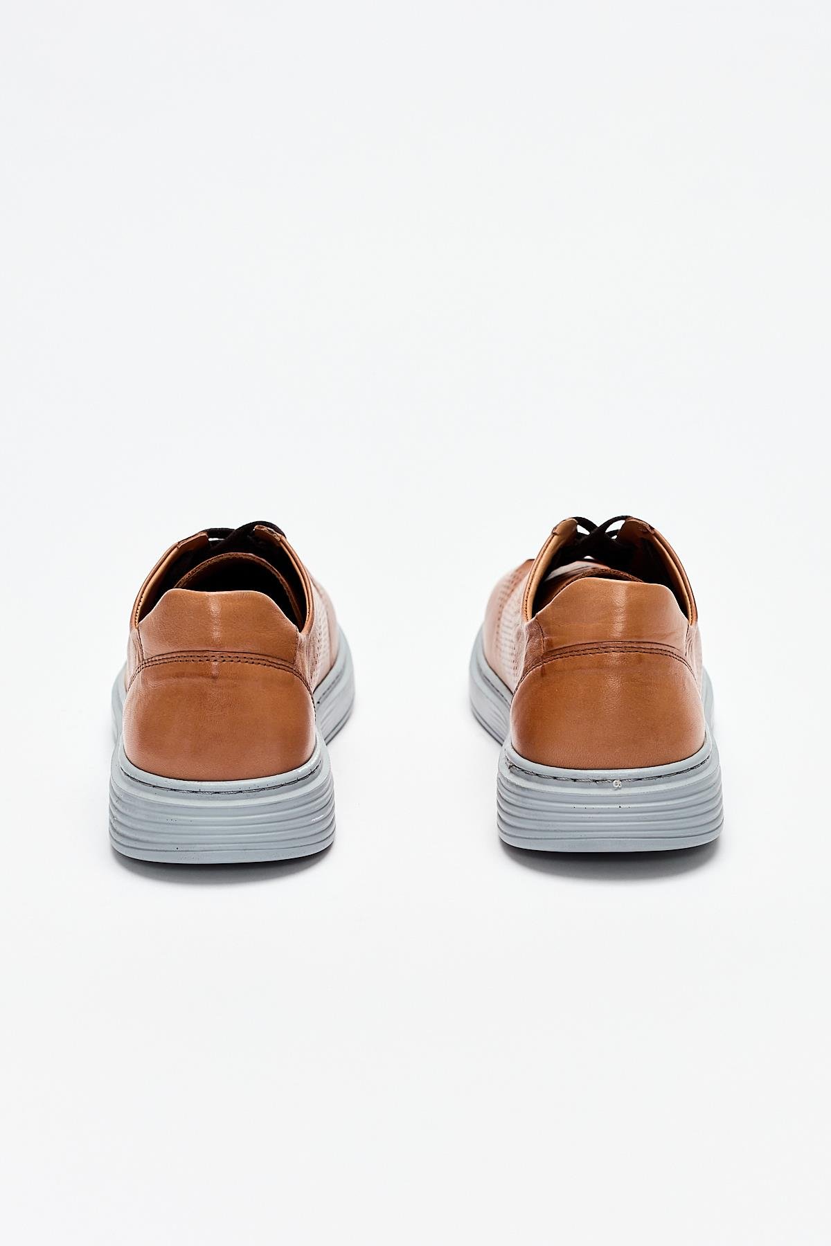 Erkek Sneaker Hakiki Deri Ayakkabı 002Y22E4047