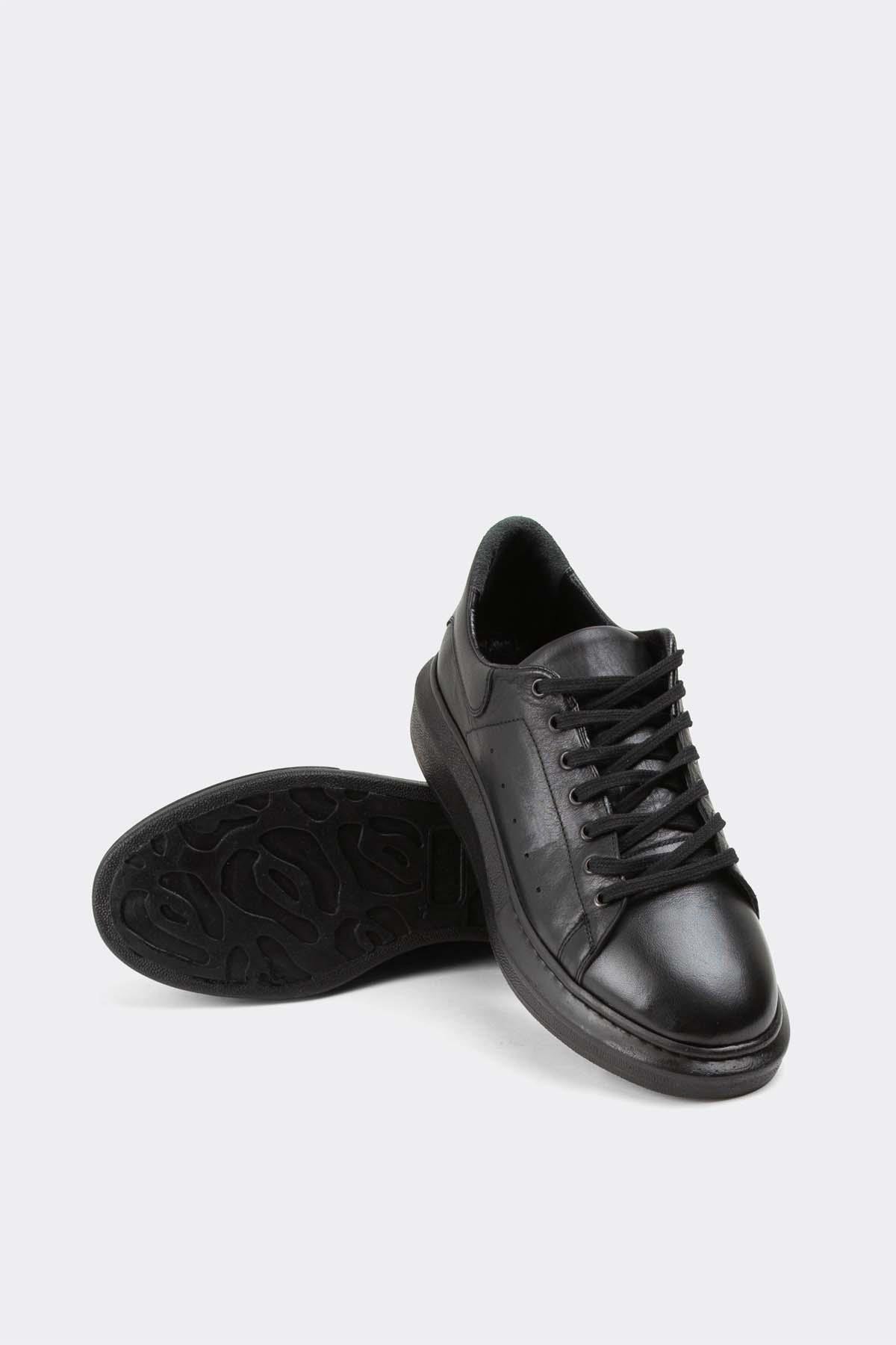 Erkek Sneaker Hakiki Deri Ayakkabı 002Y23E4071