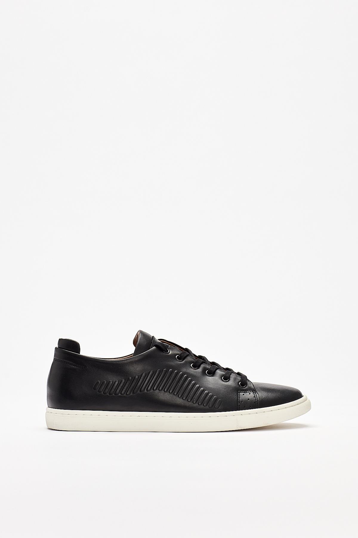 Erkek Sneaker Hakiki Deri Ayakkabı 002Y20E4017
