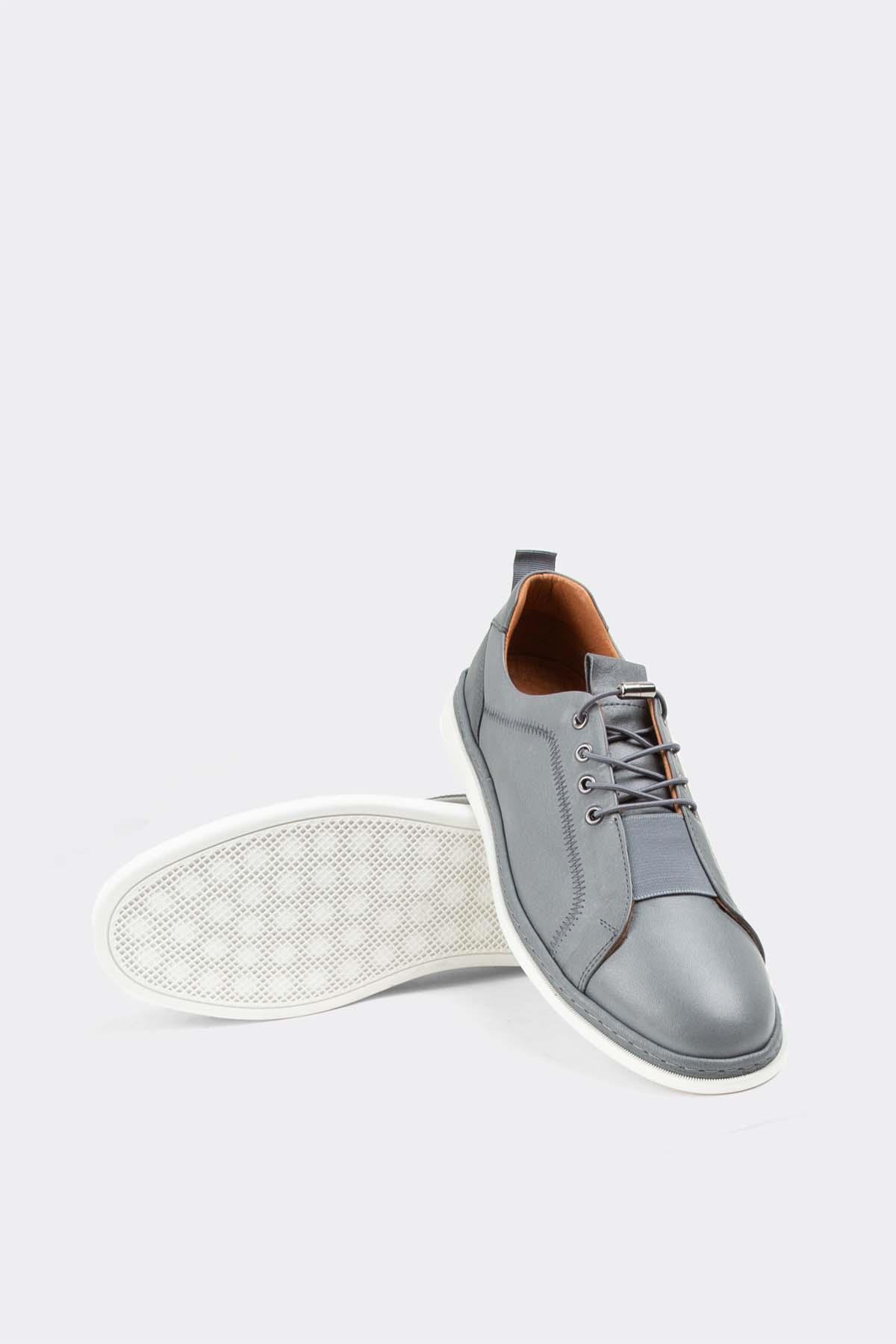 Erkek Sneaker Hakiki Deri Ayakkabı 002Y22E4048-1